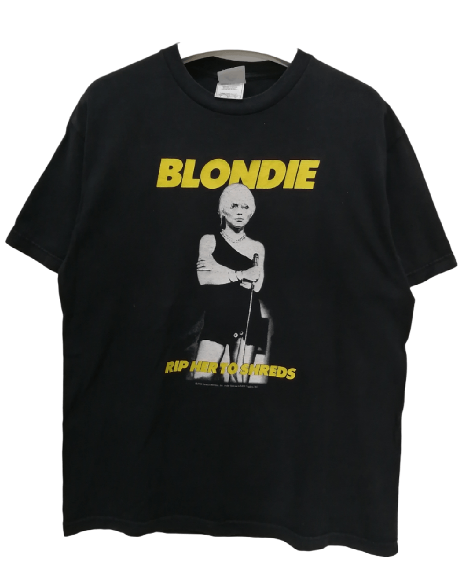 Band Tees Vintage BLONDIE Rip Her To Shreds Tshirt Size US L / EU 52-54 / 3 - 1 Thumbnail