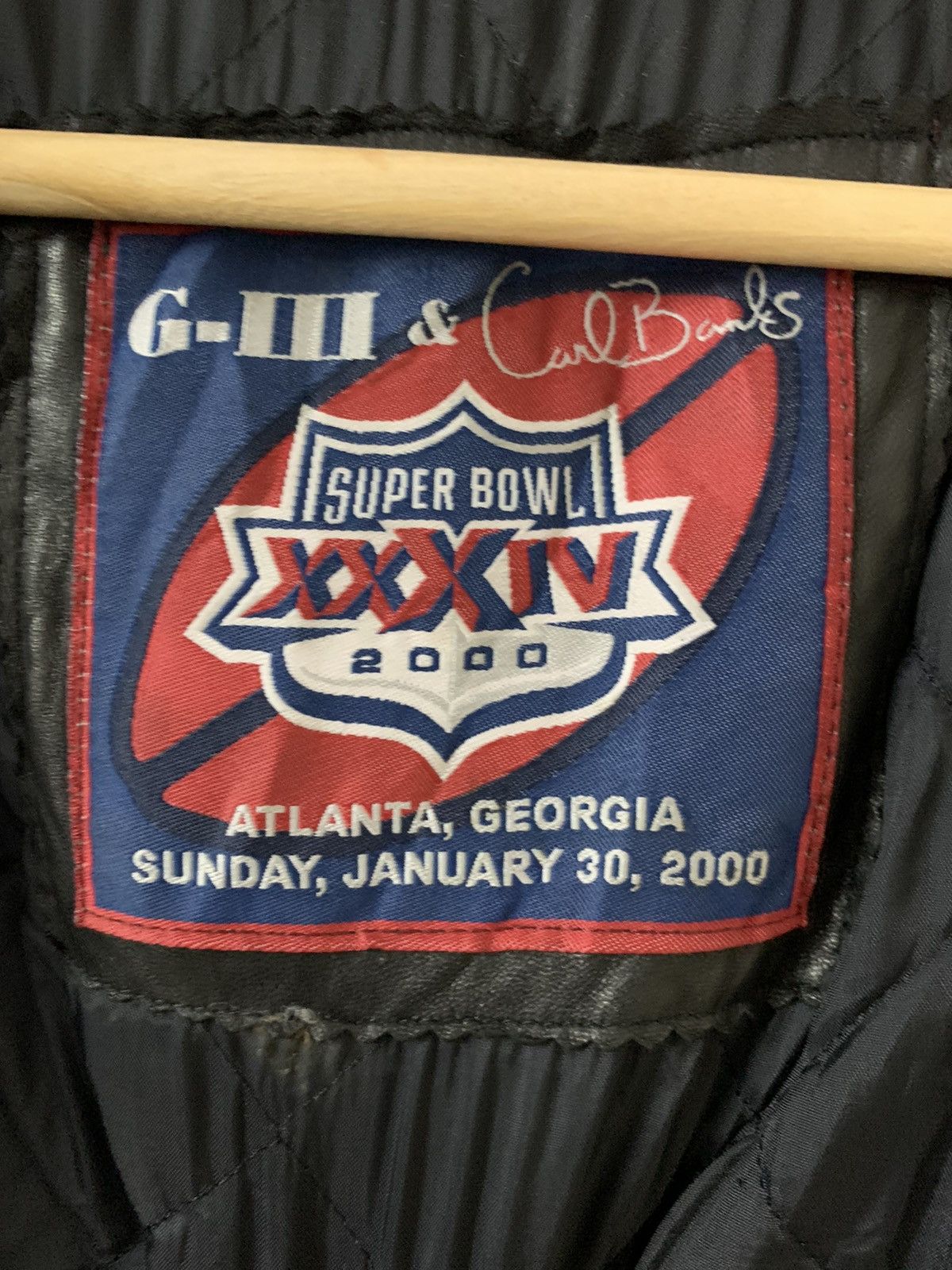 Vintage Vintage Super Bowl Champion Wool Leather Varsity Jacket Size US M / EU 48-50 / 2 - 13 Thumbnail