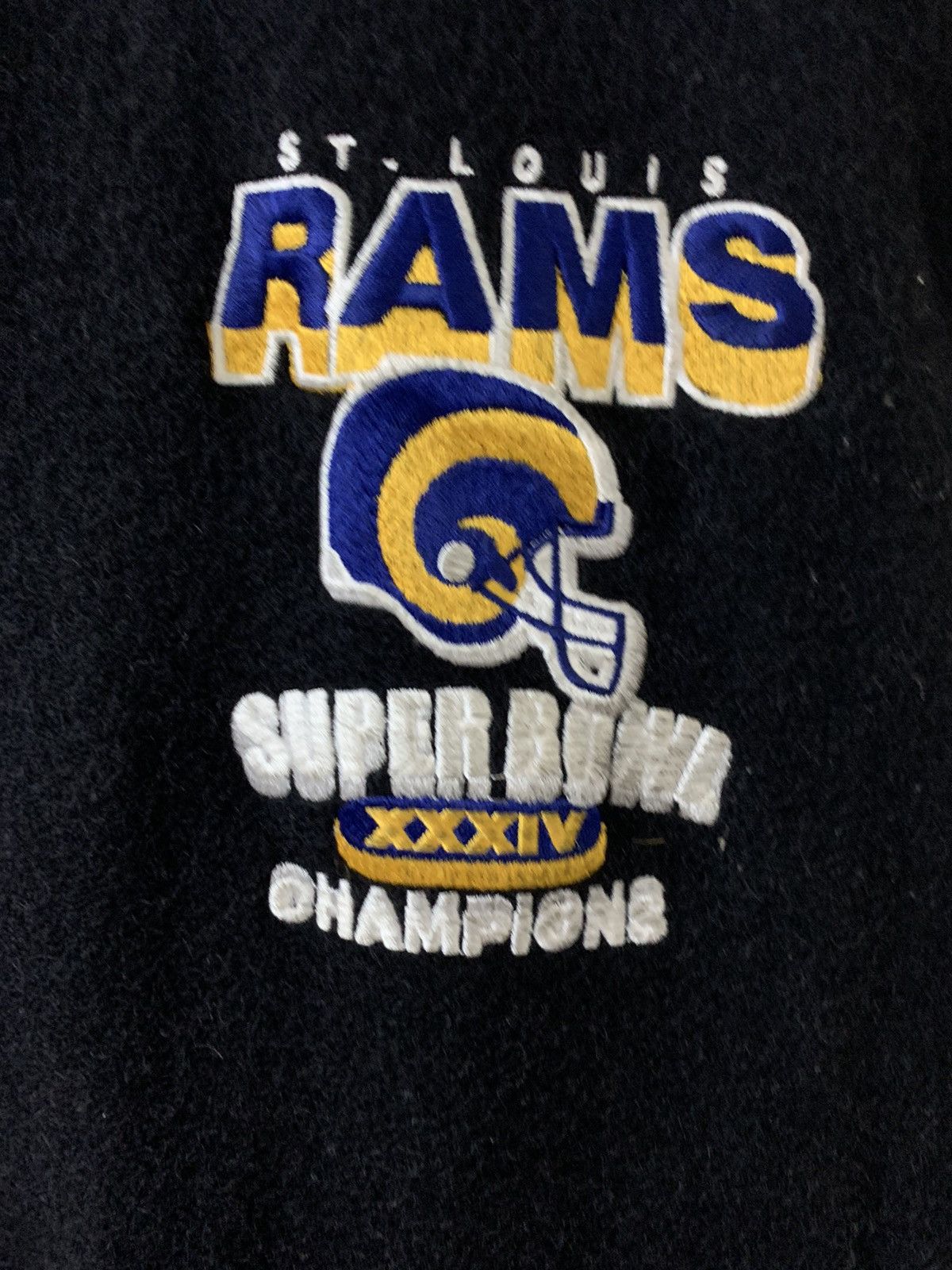 Vintage Vintage Super Bowl Champion Wool Leather Varsity Jacket Size US M / EU 48-50 / 2 - 11 Thumbnail