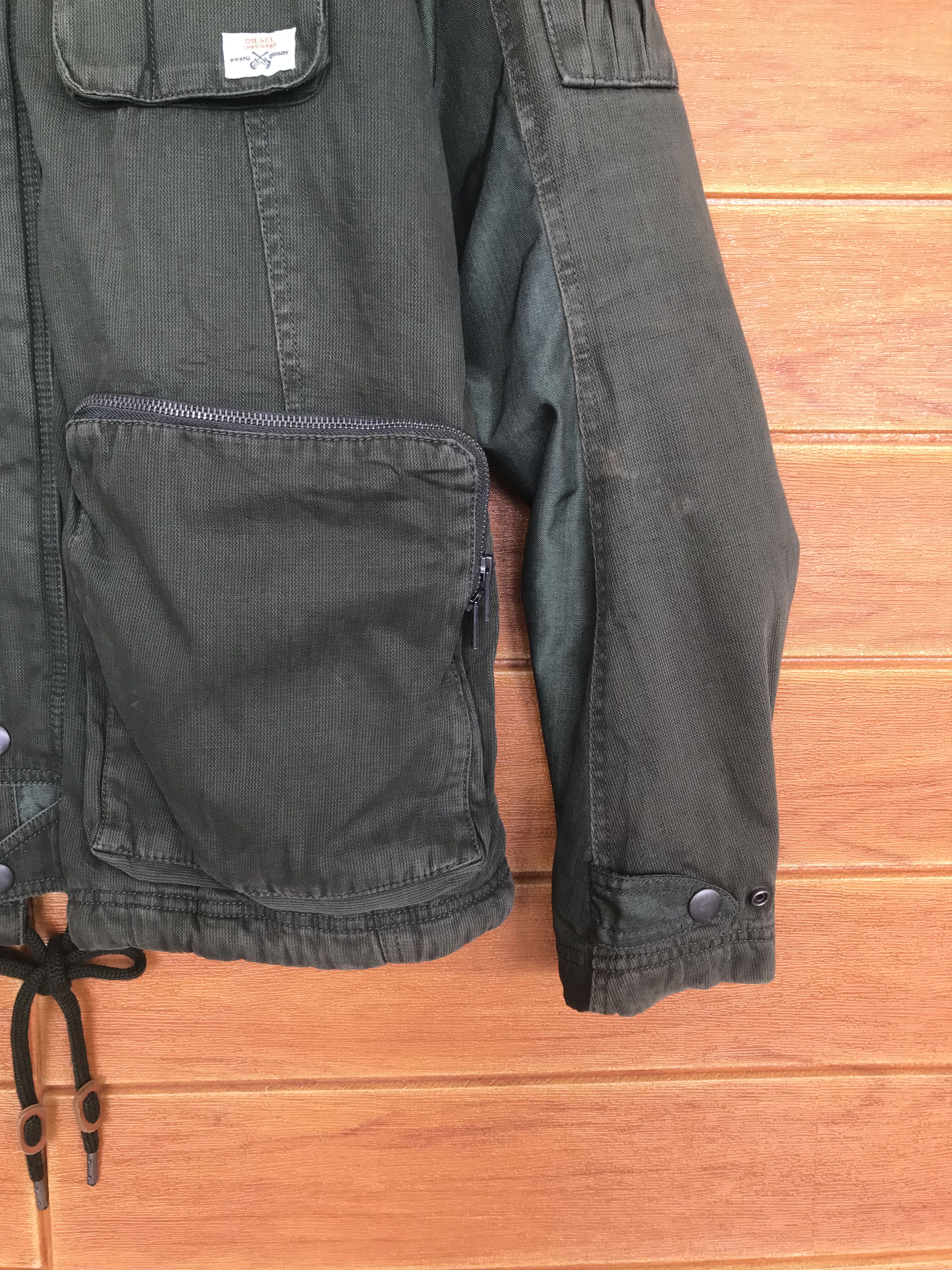 Diesel DIESEL Paisley OG Military Tactical Jacket Y2k Streetwear Size US L / EU 52-54 / 3 - 9 Thumbnail