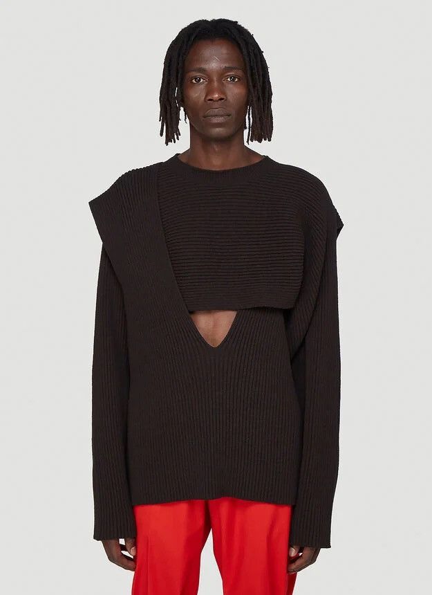 Bottega Veneta Multi-Layered Knit Sweater Size US S / EU 44-46 / 1 - 7 Thumbnail