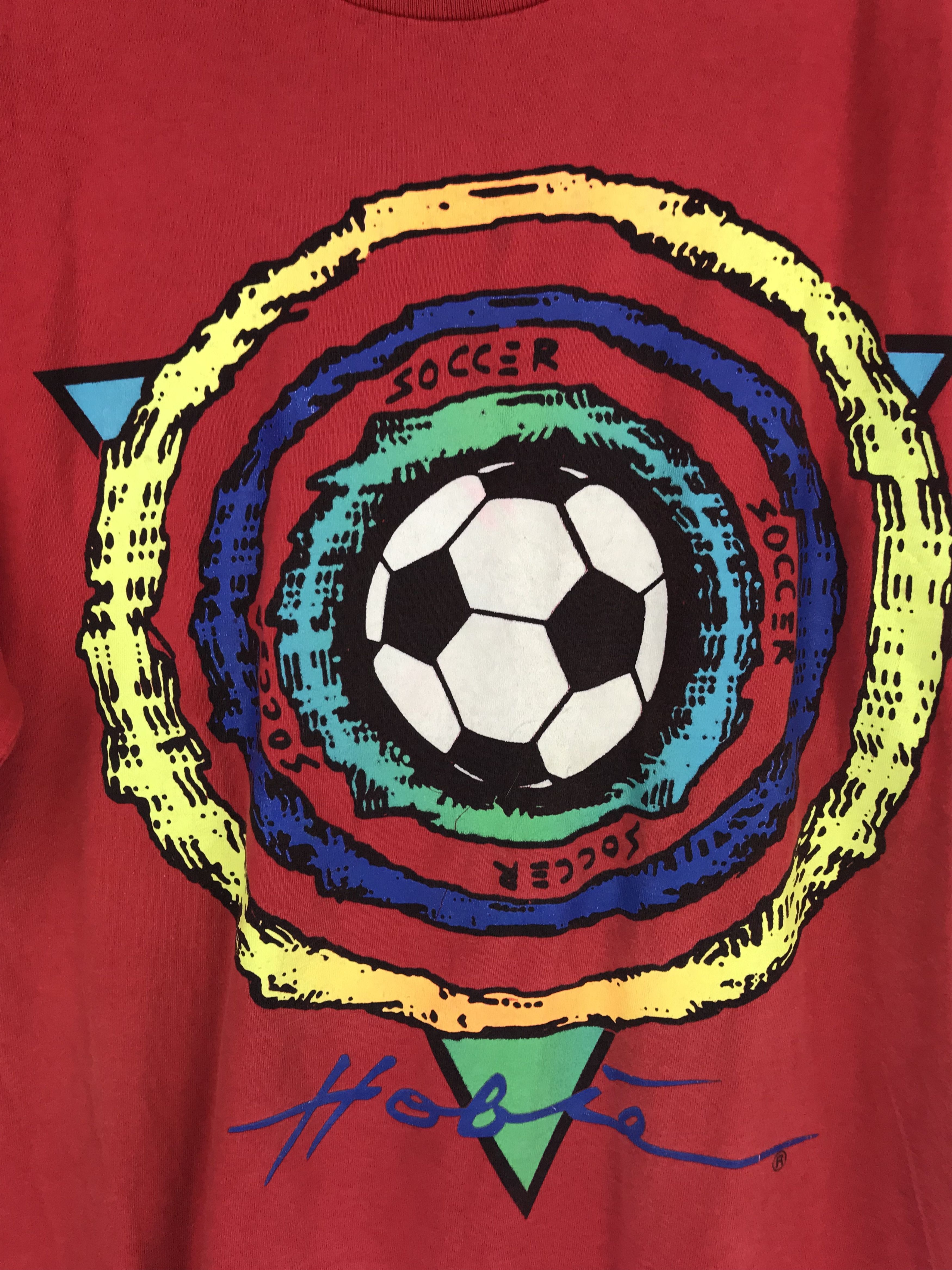 Vintage Vintage HOBIE Soccer Shirt Size US L / EU 52-54 / 3 - 3 Thumbnail