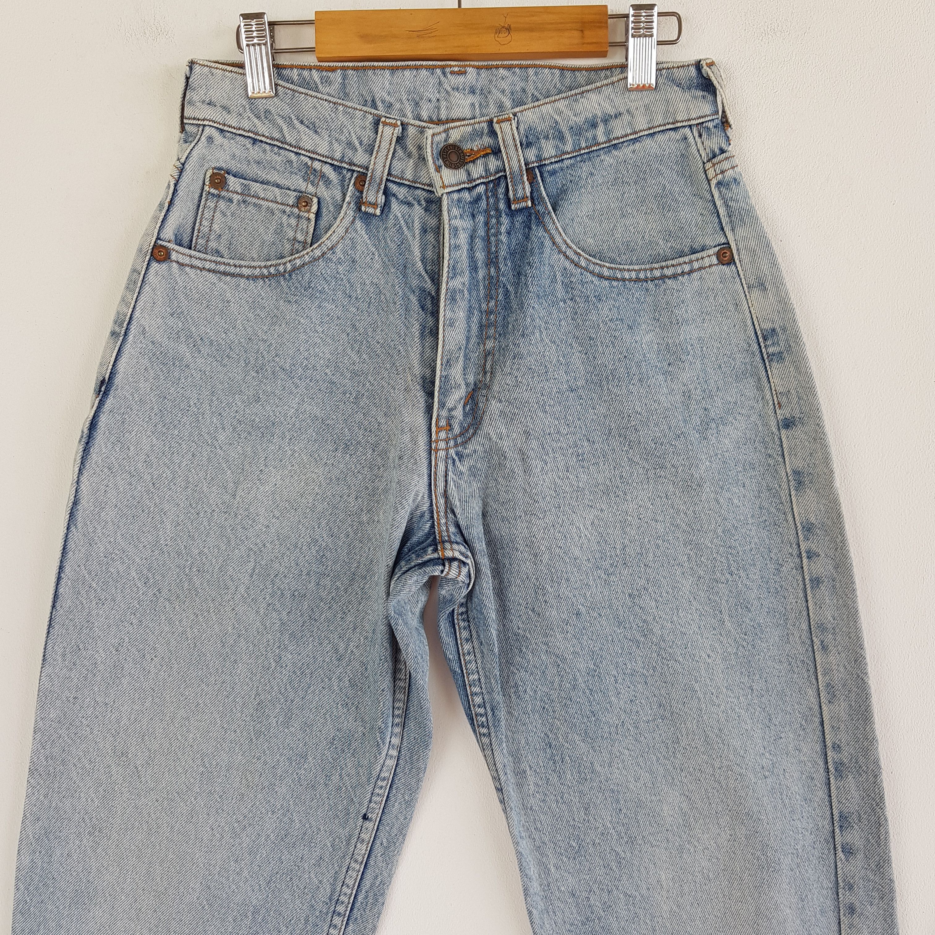 Levi's Vintage Levis Jeans Faded Light Washed Levi's 627 Denim Size 24" / US 00 / IT 34 - 4 Thumbnail