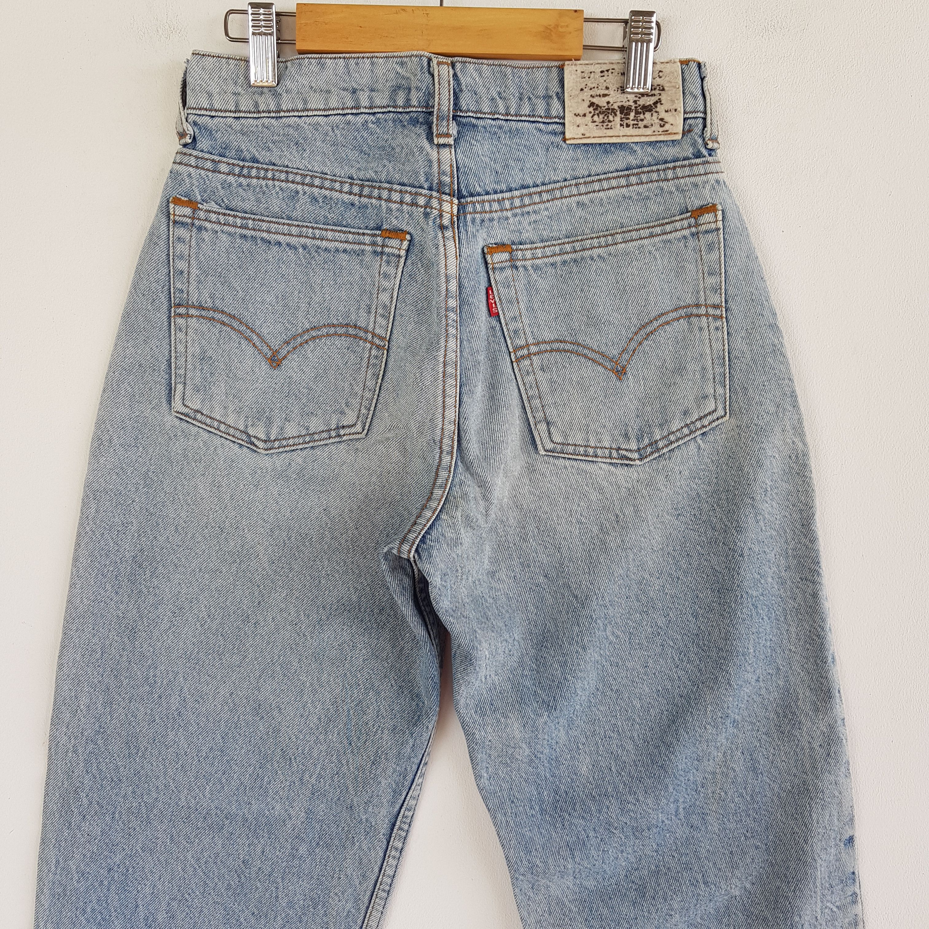 Levi's Vintage Levis Jeans Faded Light Washed Levi's 627 Denim Size 24" / US 00 / IT 34 - 6 Thumbnail