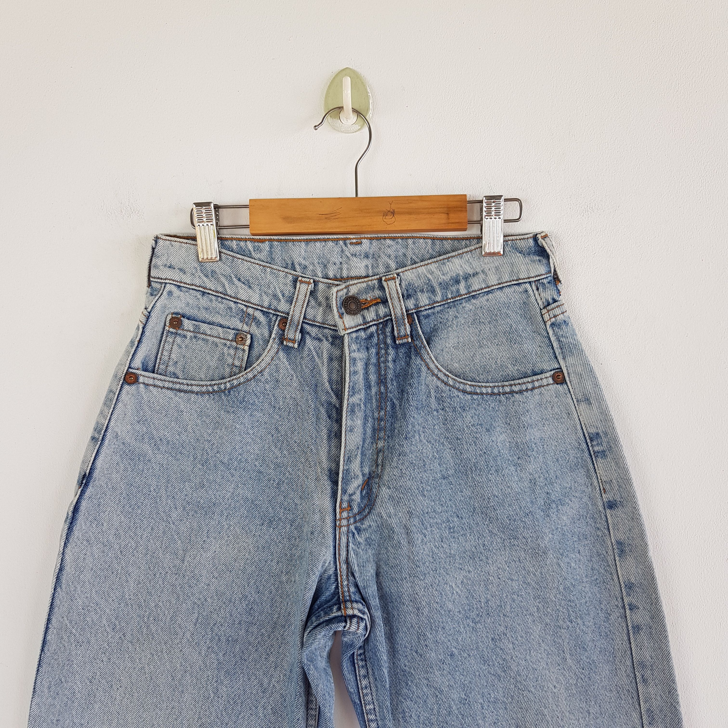 Levi's Vintage Levis Jeans Faded Light Washed Levi's 627 Denim Size 24" / US 00 / IT 34 - 3 Thumbnail