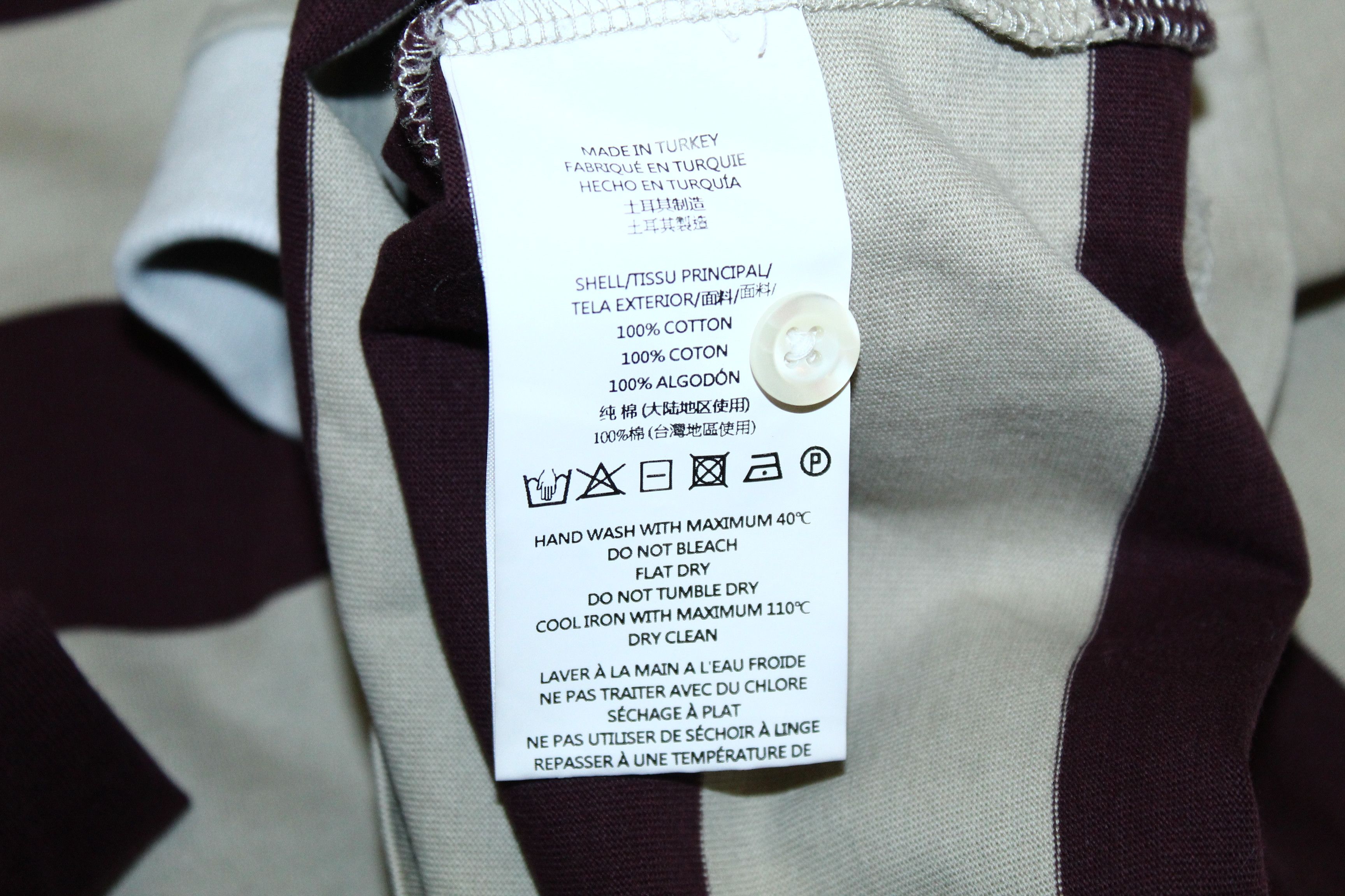 David Beckham × Kent & Curwen Kent & Curwen x David Beckham Rose Logo Striped Rugby Shirt Size US M / EU 48-50 / 2 - 6 Thumbnail