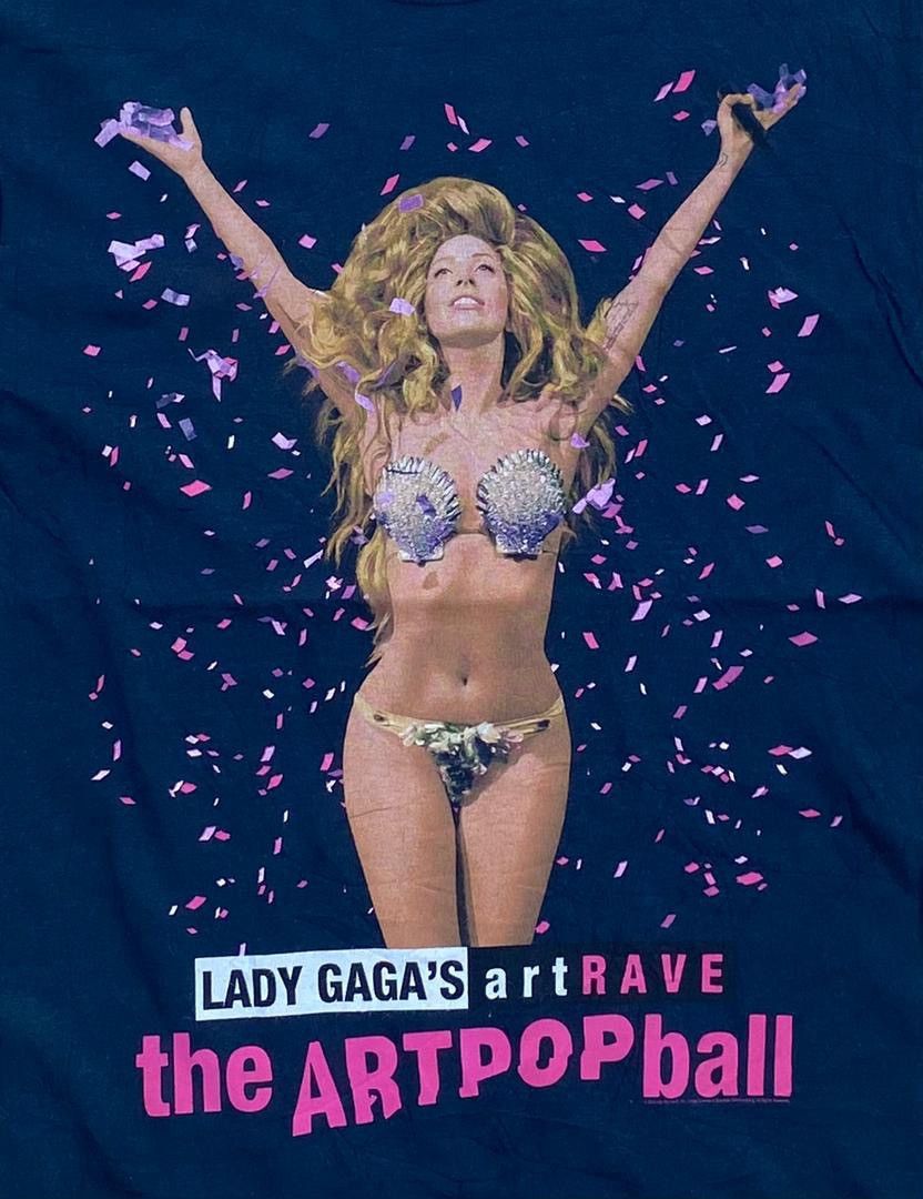 Band Tees × Vintage vintage tee A37 Lady Gaga Size US S / EU 44-46 / 1 - 2 Thumbnail