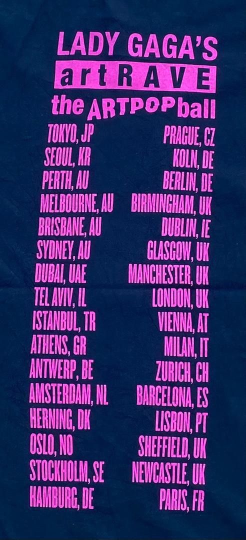 Band Tees × Vintage vintage tee A37 Lady Gaga Size US S / EU 44-46 / 1 - 4 Thumbnail