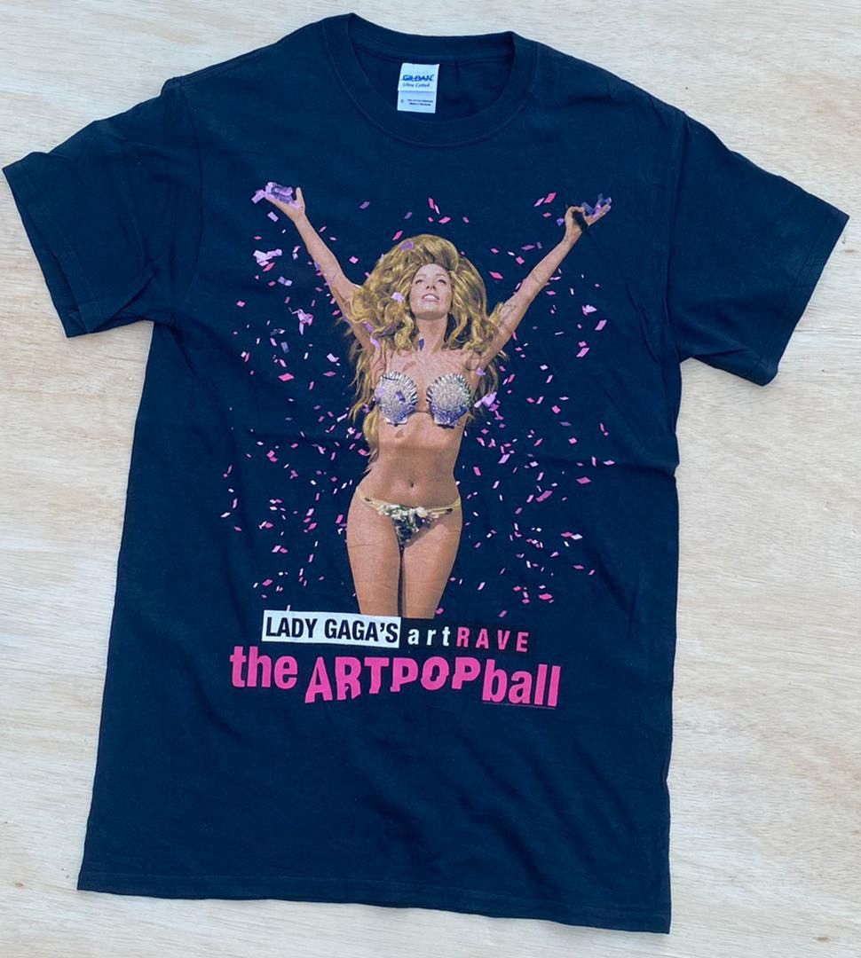 vintage tee A37 Lady Gaga