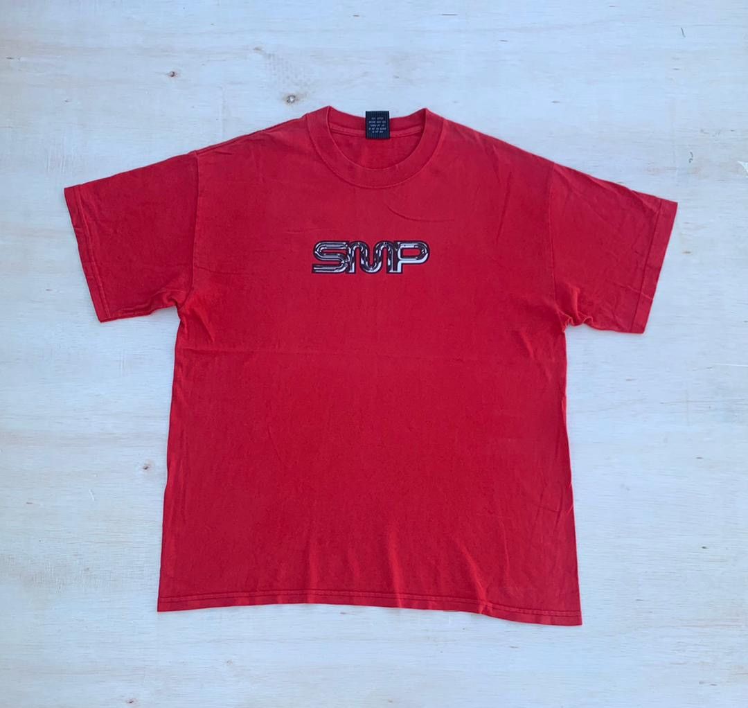 image of Band Tees x Vintage Tee Smp ( A 13 ) in Red, Men's (Size Large)
