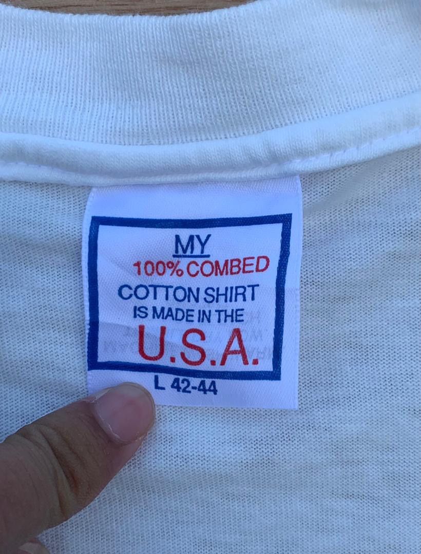 Vintage vintage tee C6 Size US L / EU 52-54 / 3 - 3 Thumbnail