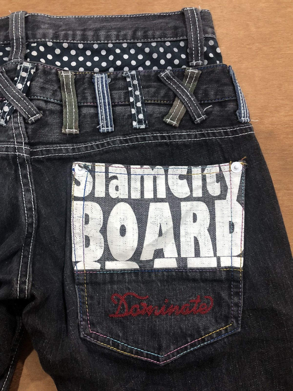 Designer × Japanese Brand Dominate Handcrafted Jeans RARE Size US 33 - 10 Thumbnail