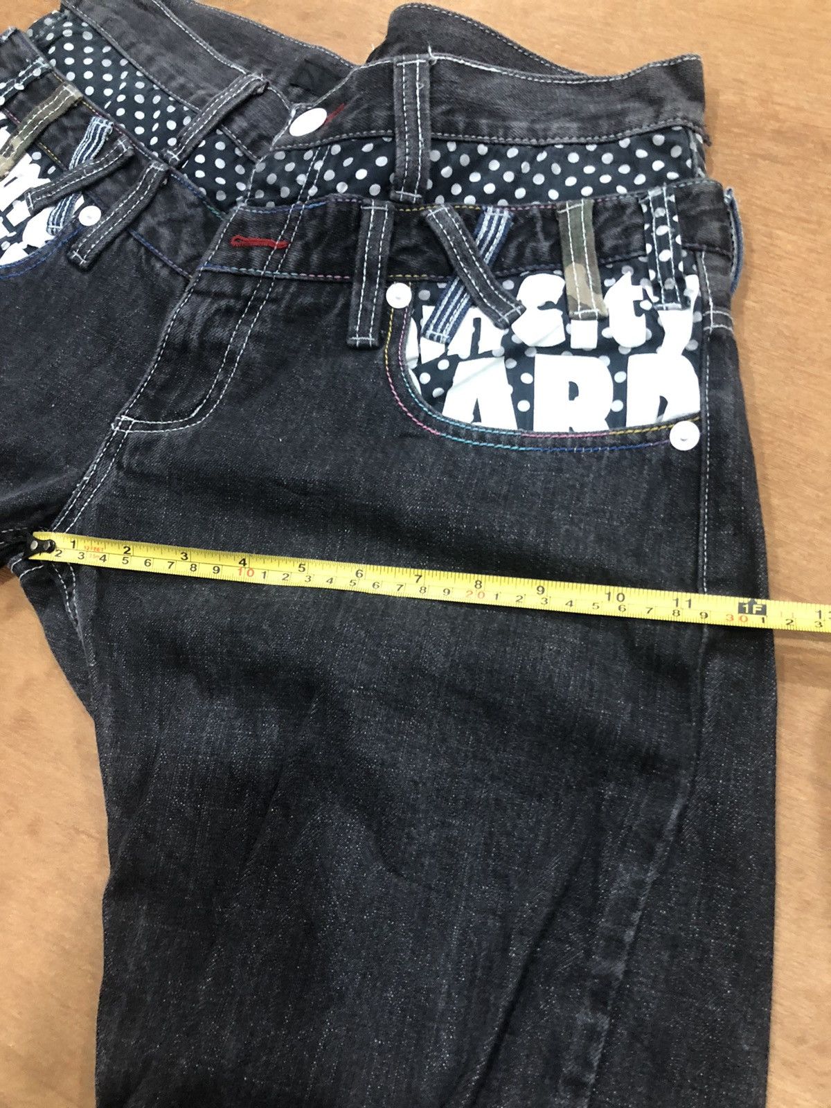Designer × Japanese Brand Dominate Handcrafted Jeans RARE Size US 33 - 16 Thumbnail