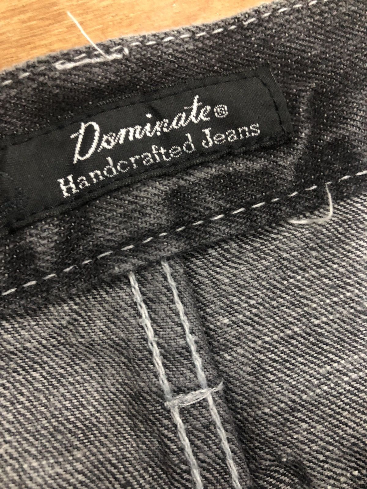 Designer × Japanese Brand Dominate Handcrafted Jeans RARE Size US 33 - 5 Thumbnail