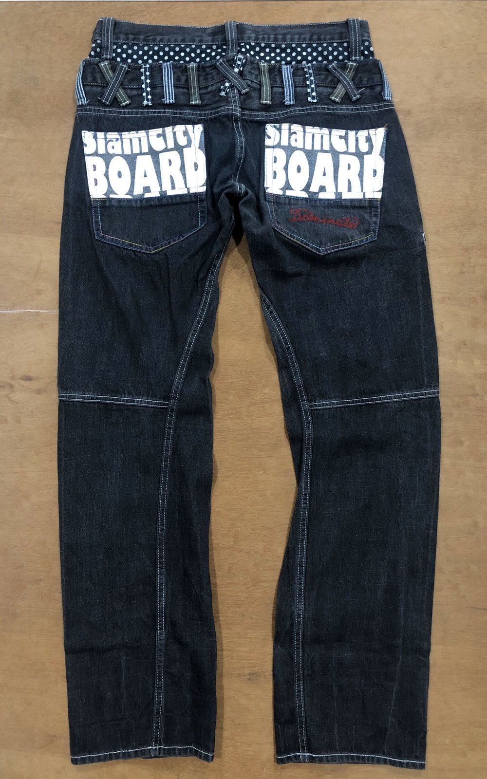 Designer × Japanese Brand Dominate Handcrafted Jeans RARE Size US 33 - 8 Thumbnail