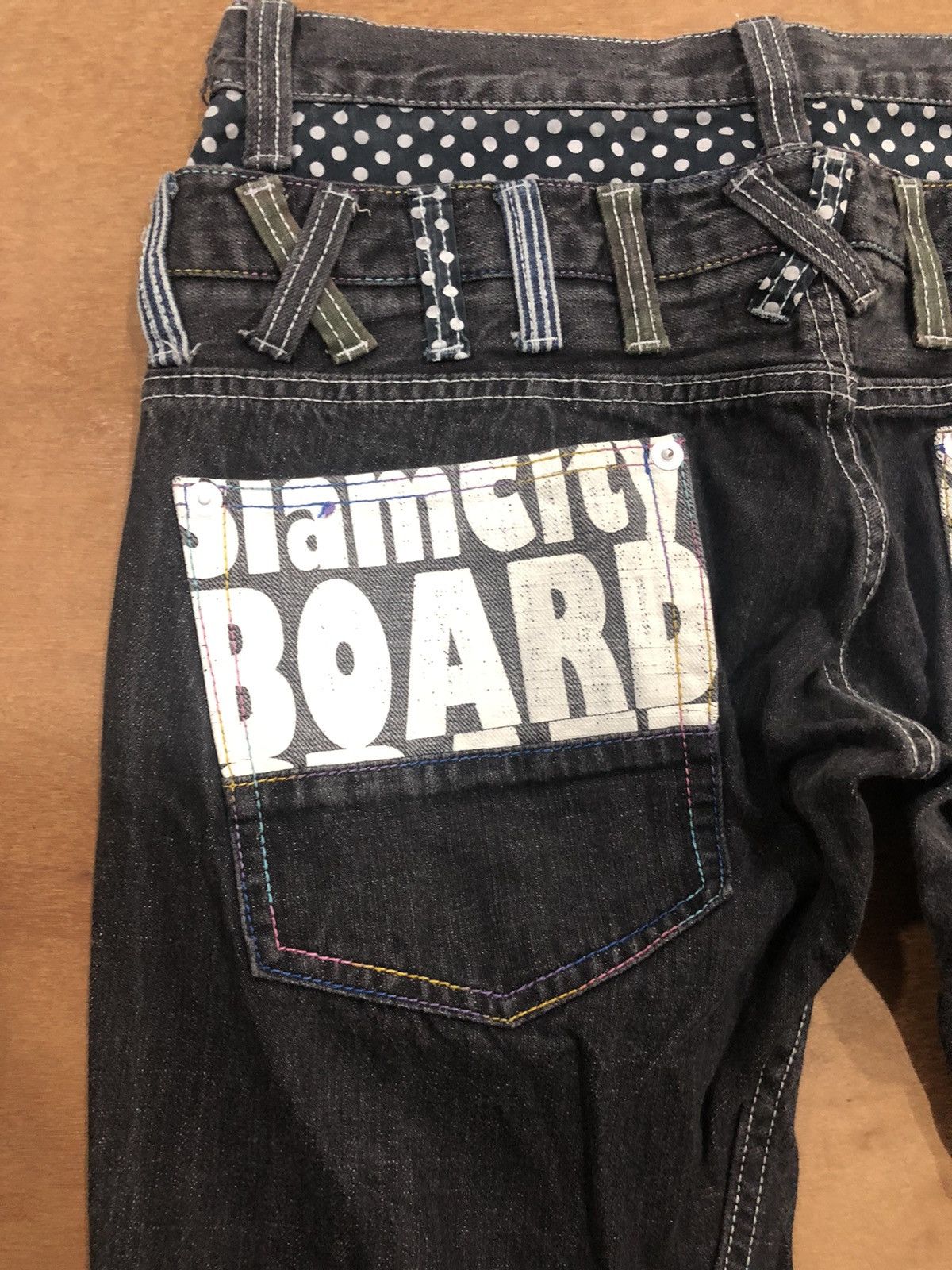 Designer × Japanese Brand Dominate Handcrafted Jeans RARE Size US 33 - 9 Thumbnail