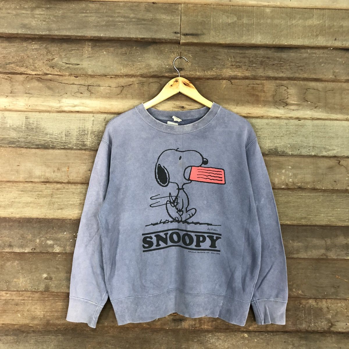 Faded Glory Uniqlo X Snoopy Grey Faded Sweatshirt #3167 Size US M / EU 48-50 / 2 - 3 Thumbnail