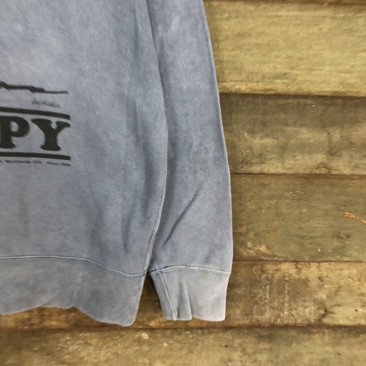 Faded Glory Uniqlo X Snoopy Grey Faded Sweatshirt #3167 Size US M / EU 48-50 / 2 - 4 Thumbnail