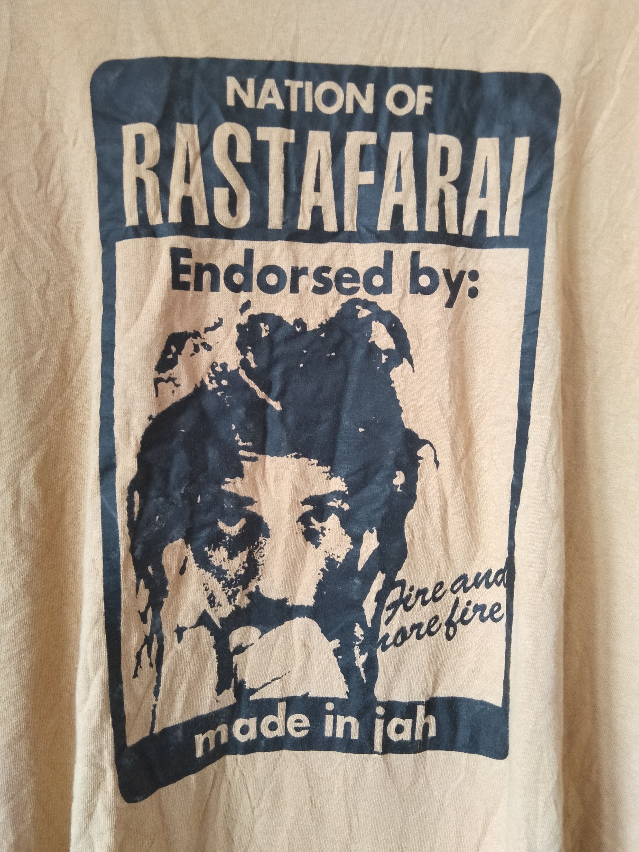 Rap Tees nation of rastafarai vd4 Size US XL / EU 56 / 4 - 2 Thumbnail