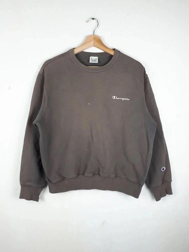 Champion × Japanese Brand × Vintage Vintage Champion Script Logo Embroidery Sweatshirt Size US S / EU 44-46 / 1 - 1 Thumbnail