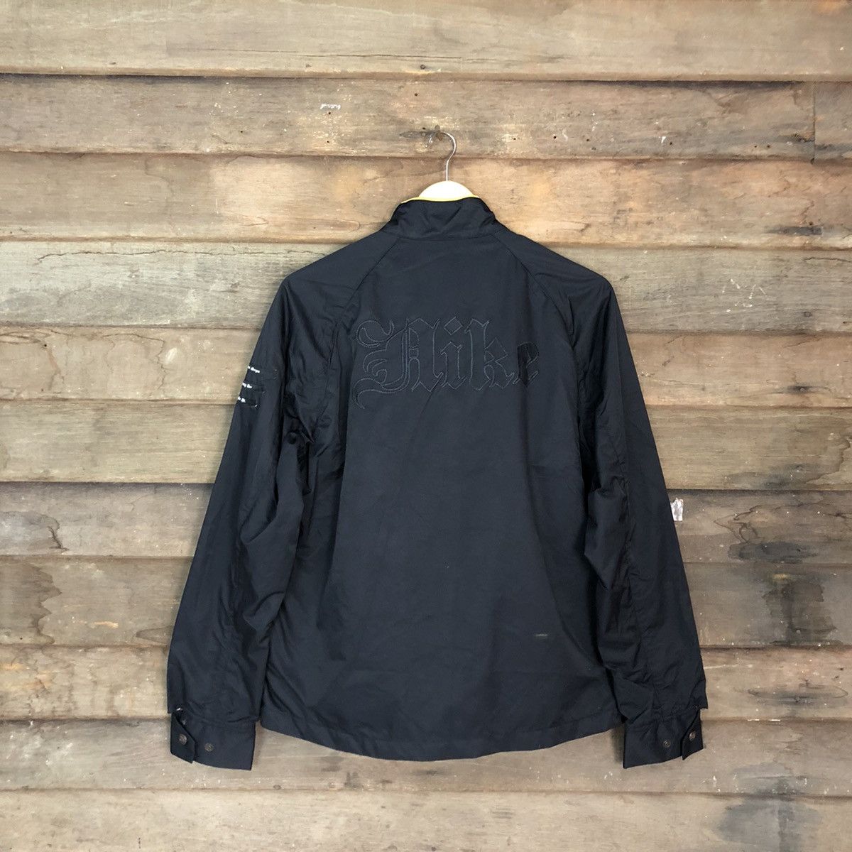 Nike Nike Swoosh black Varsity Jacket #4588 Size US M / EU 48-50 / 2 - 15 Thumbnail