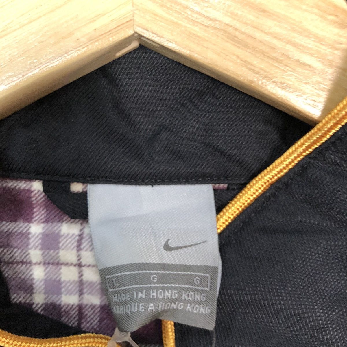 Nike Nike Swoosh black Varsity Jacket #4588 Size US M / EU 48-50 / 2 - 14 Thumbnail