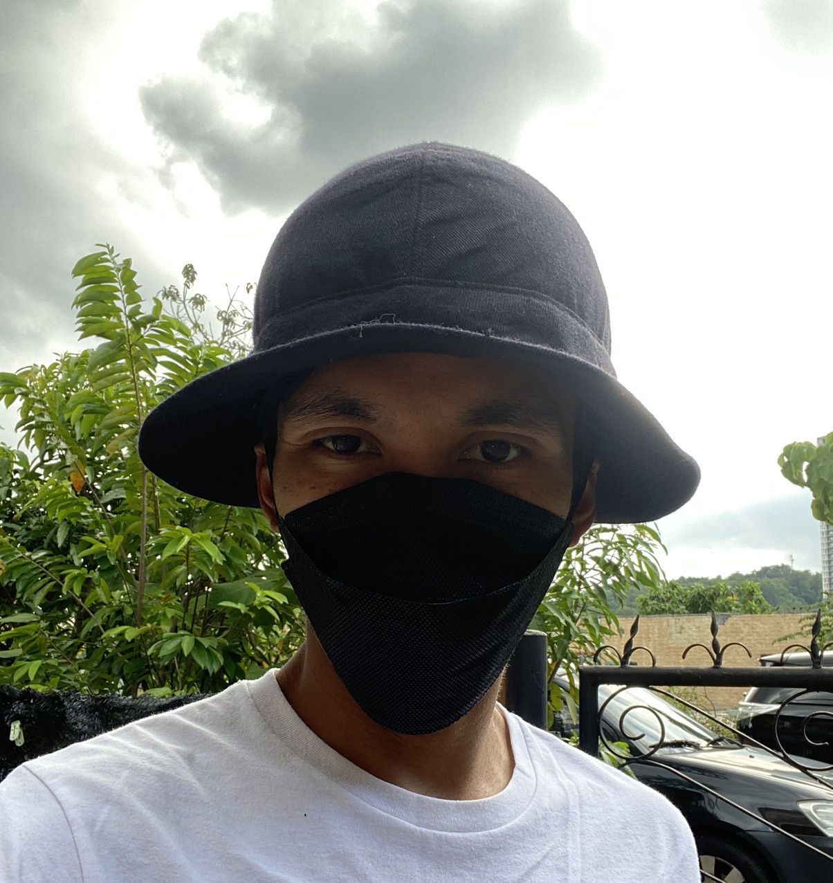 Comme des Garcons Rare 🔥 COMME des Garçons Bucket Wool Super Black Hats Size ONE SIZE - 1 Thumbnail