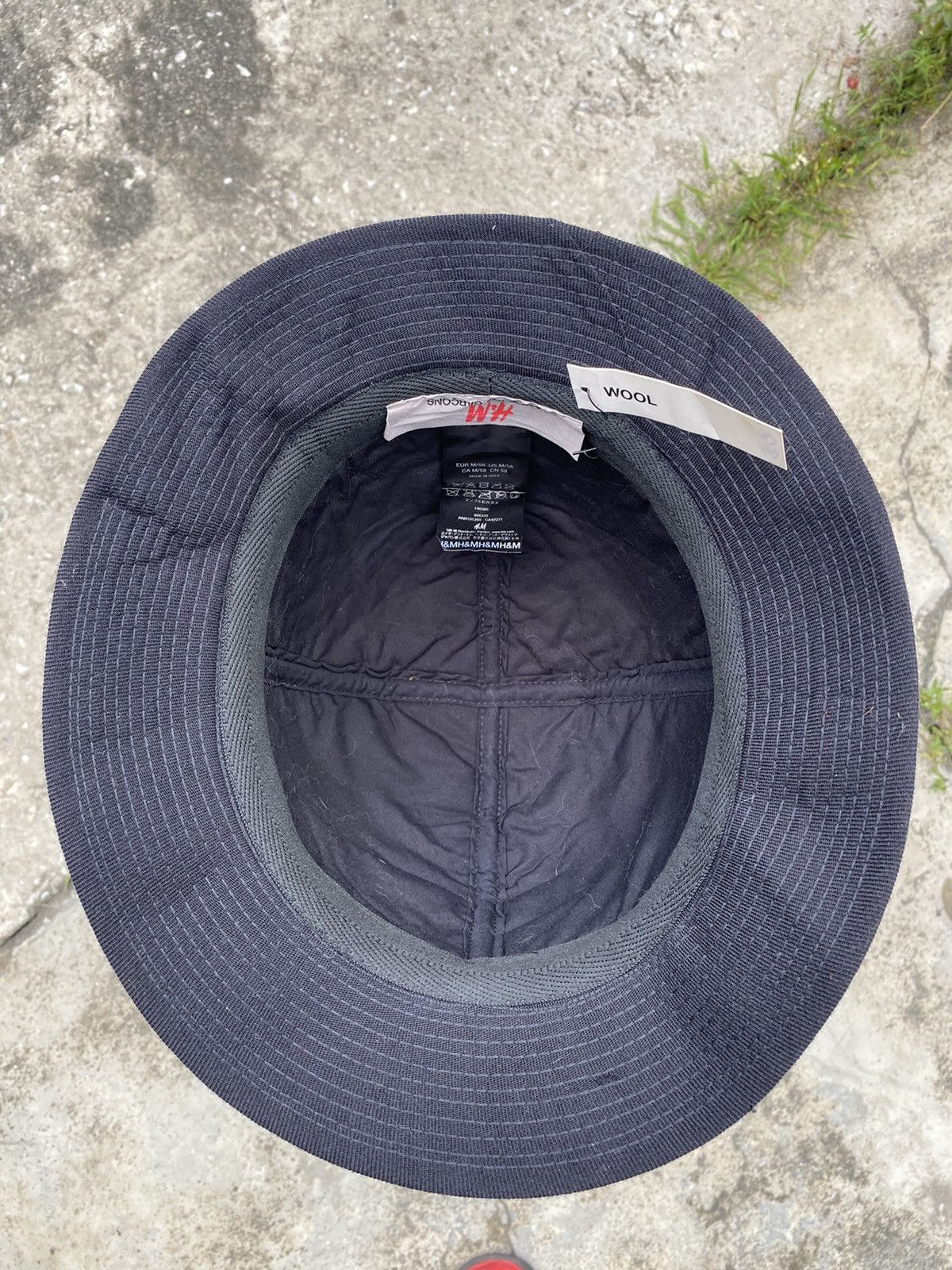 Comme des Garcons Rare 🔥 COMME des Garçons Bucket Wool Super Black Hats Size ONE SIZE - 5 Thumbnail