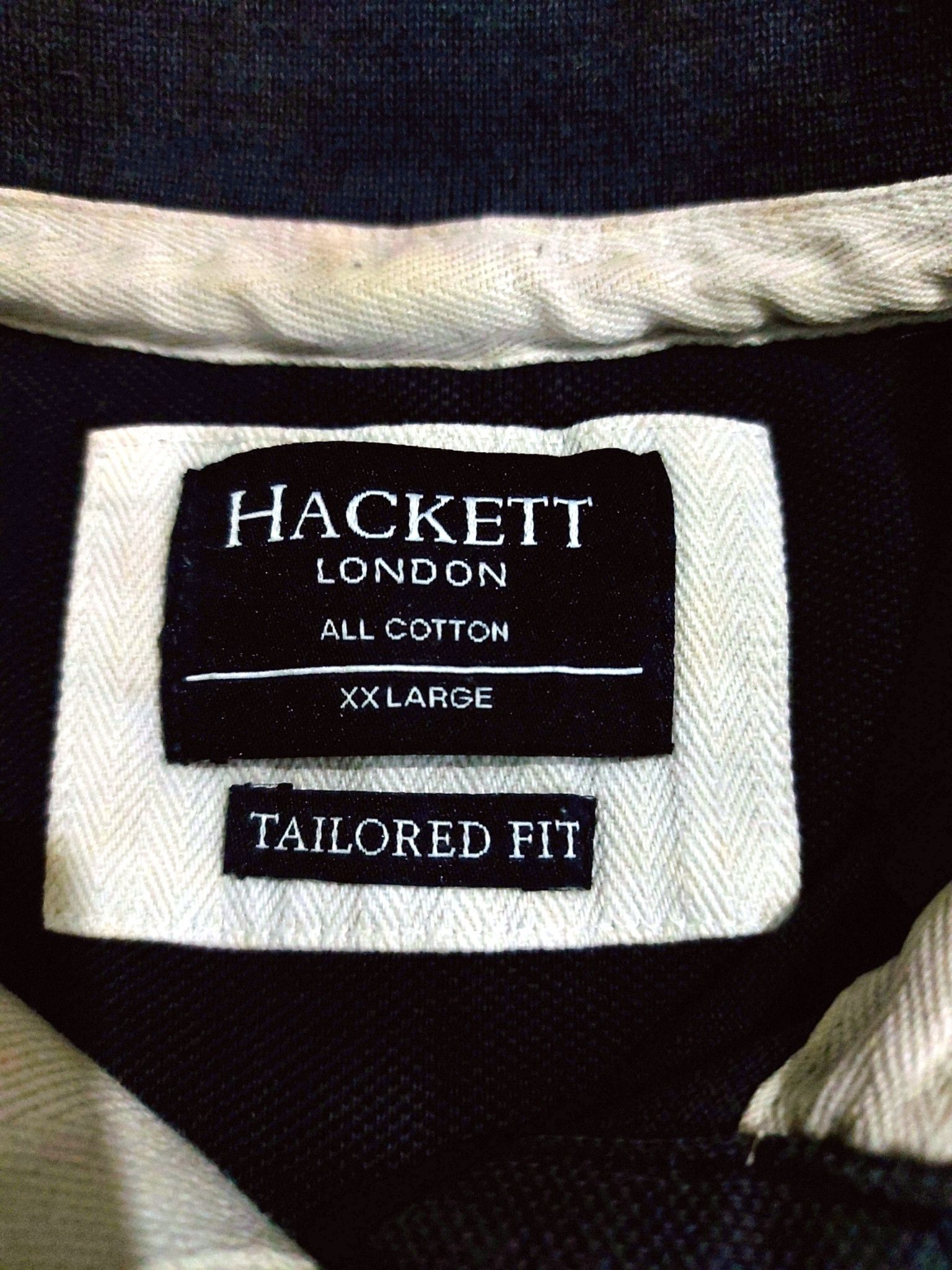 Designer × Hackett RARE! HACKETT POLO TEAM LOGO POLO SHIRT Size US XXL / EU 58 / 5 - 6 Thumbnail