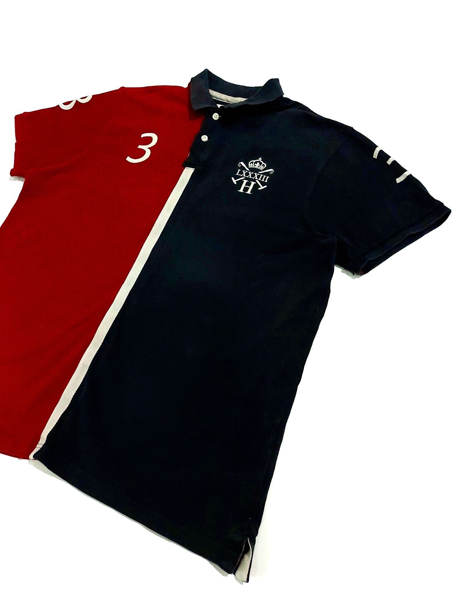 Designer × Hackett RARE! HACKETT POLO TEAM LOGO POLO SHIRT Size US XXL / EU 58 / 5 - 3 Thumbnail