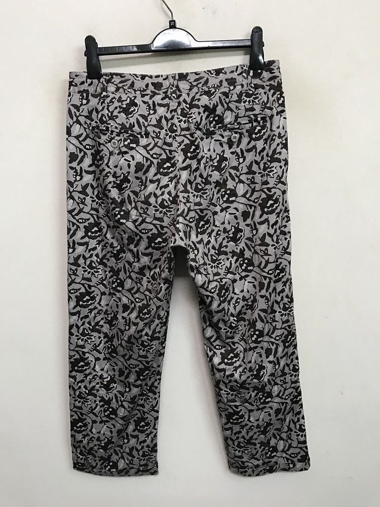 HARE HARE Floral Flower Drawstring Cropped Trouser Pant Size US 32 / EU 48 - 11 Thumbnail