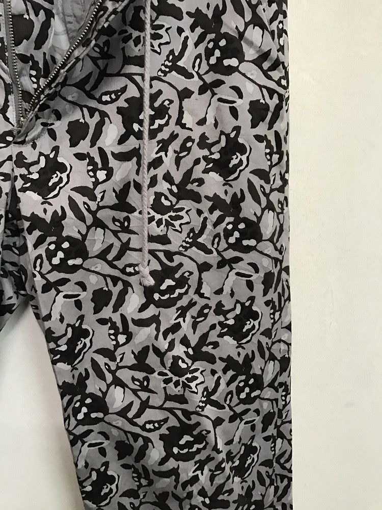HARE HARE Floral Flower Drawstring Cropped Trouser Pant Size US 32 / EU 48 - 9 Thumbnail