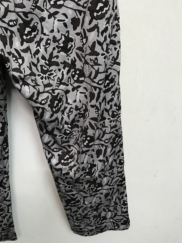 HARE HARE Floral Flower Drawstring Cropped Trouser Pant Size US 32 / EU 48 - 15 Thumbnail