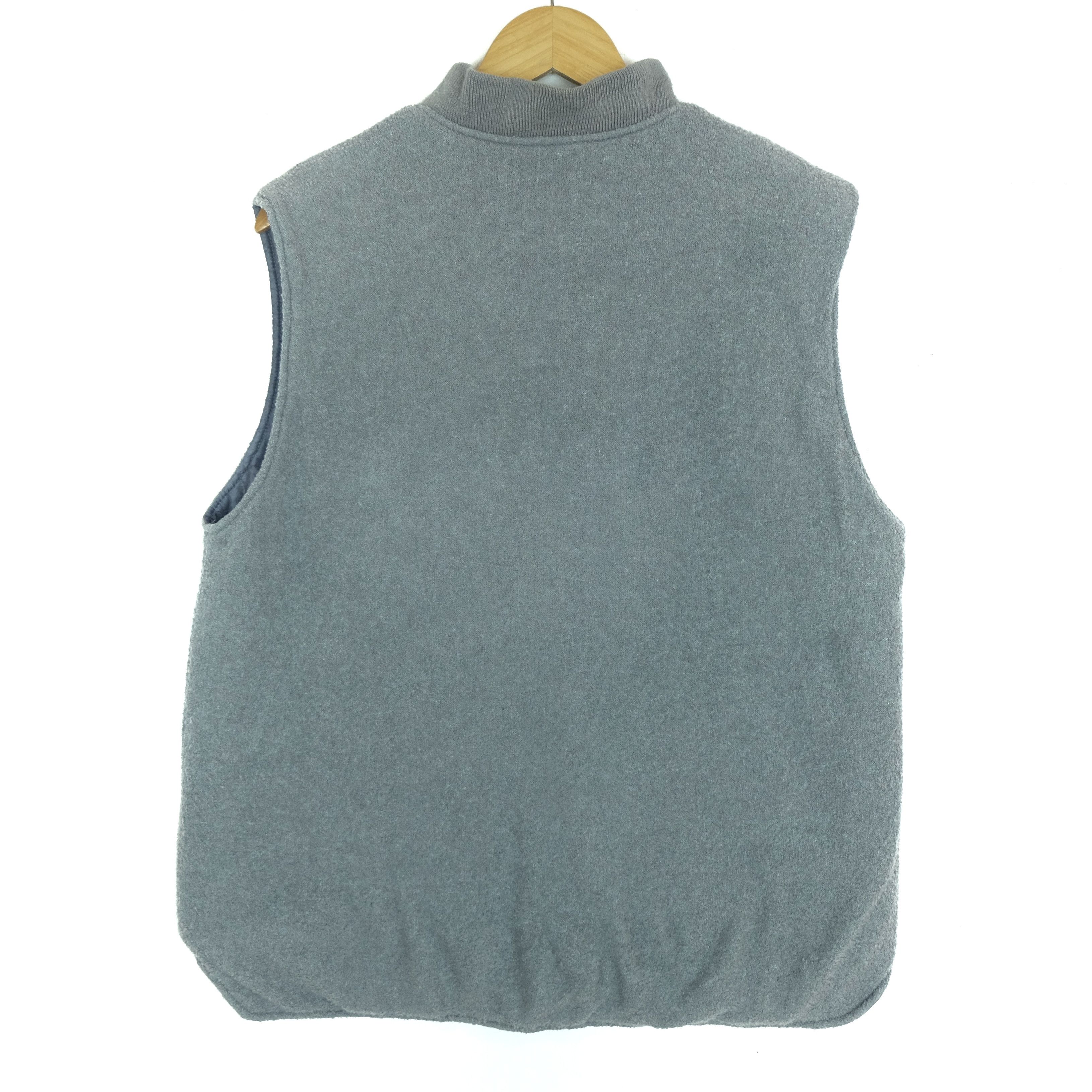 Lacoste Vintage 90's LACOSTE Utility Fleece Vest Jacket Size US M / EU 48-50 / 2 - 6 Thumbnail