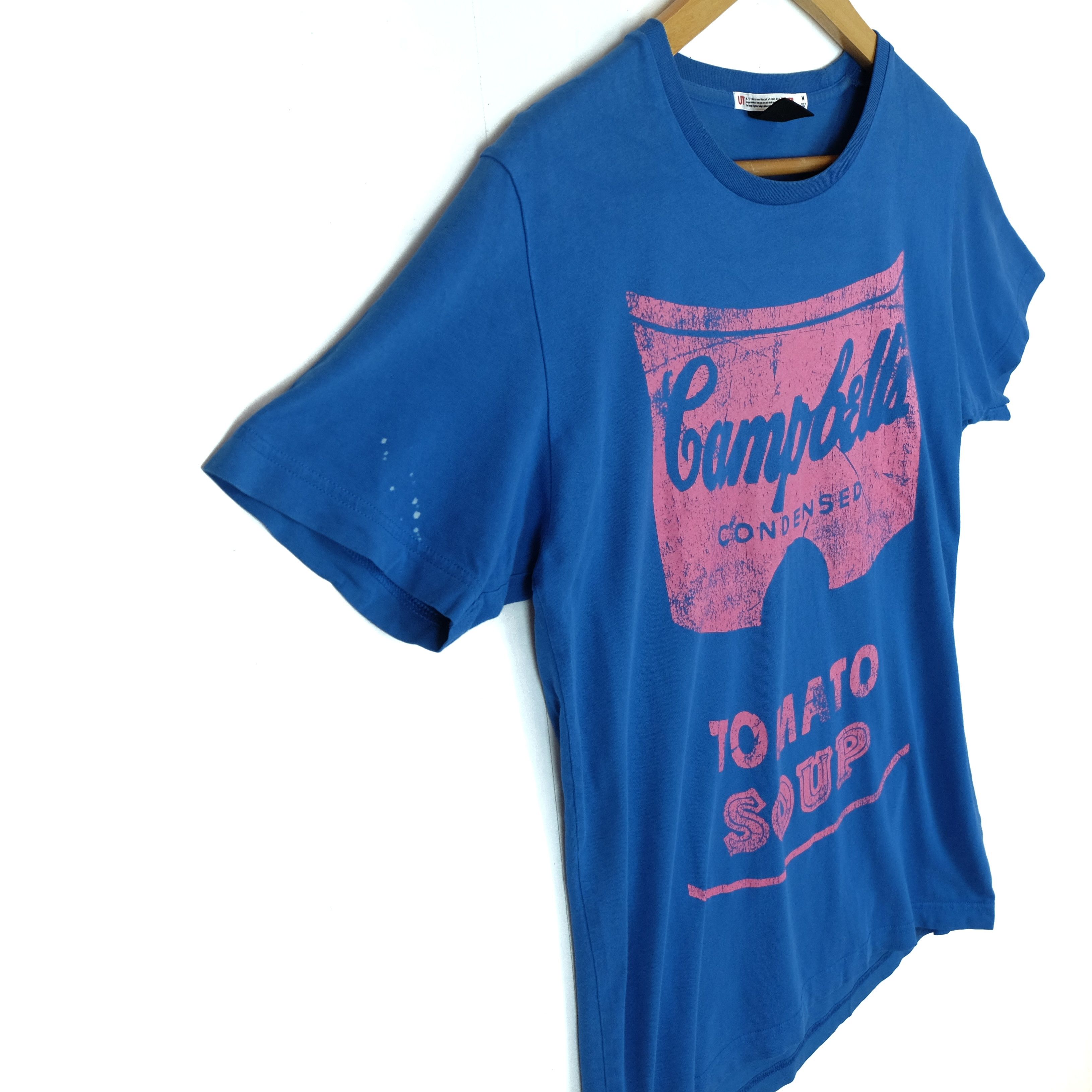 Andy Warhol × Uniqlo UNIQLO x ANDY WARHOL Campbell's Potato Soup T Shirt Size US M / EU 48-50 / 2 - 4 Thumbnail