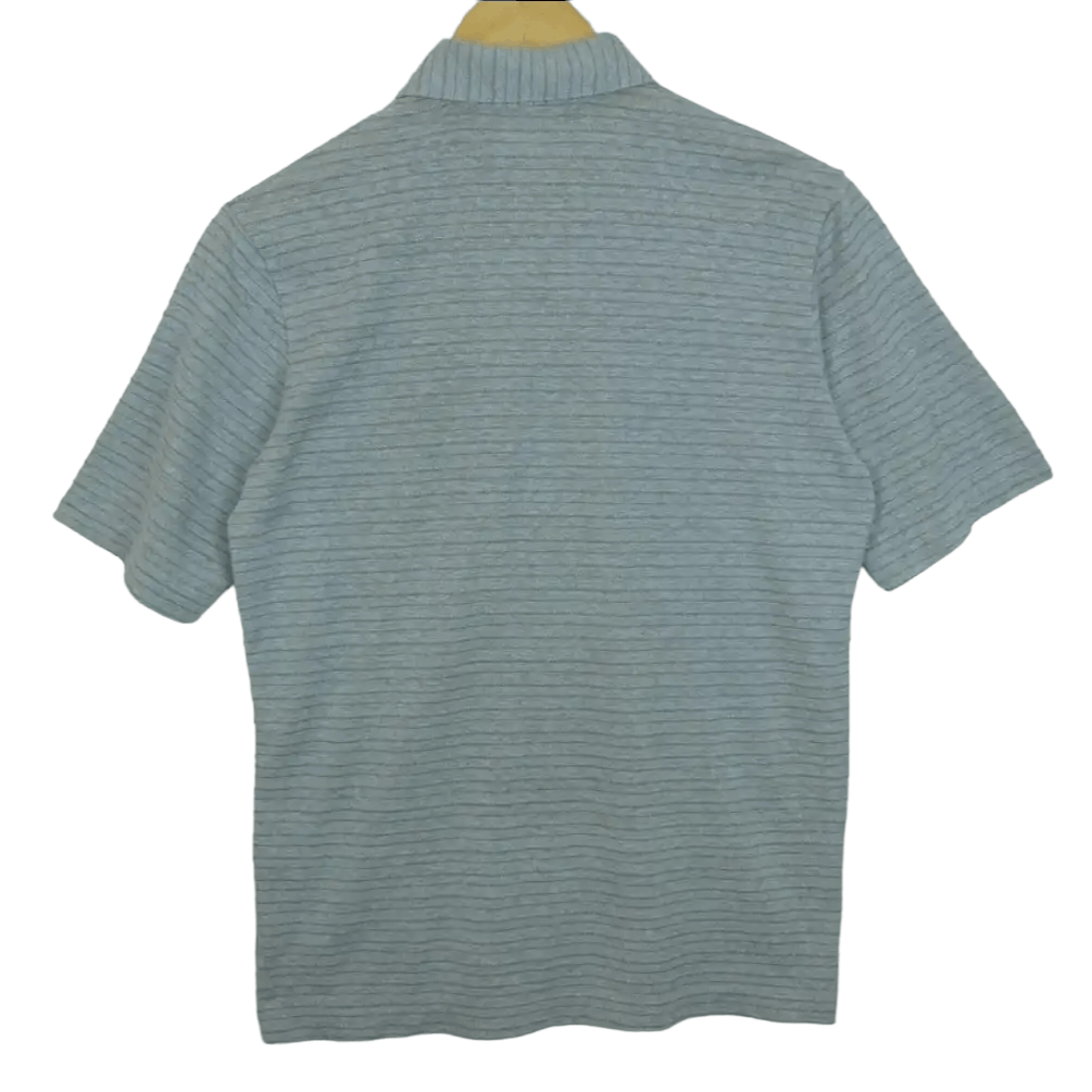 Japanese Brand Japanese Vintage 90's CALTO LUCKY Striped Polo Shirt Size US M / EU 48-50 / 2 - 4 Thumbnail