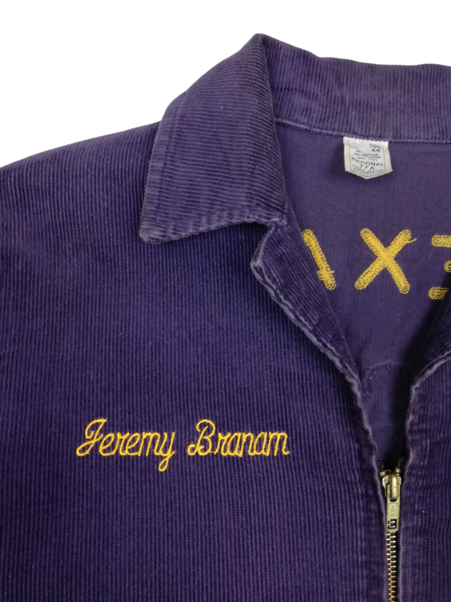 Vintage 🔥Agricultural FFA Education Corduroy Jacket Chain Stitched Size US L / EU 52-54 / 3 - 9 Thumbnail