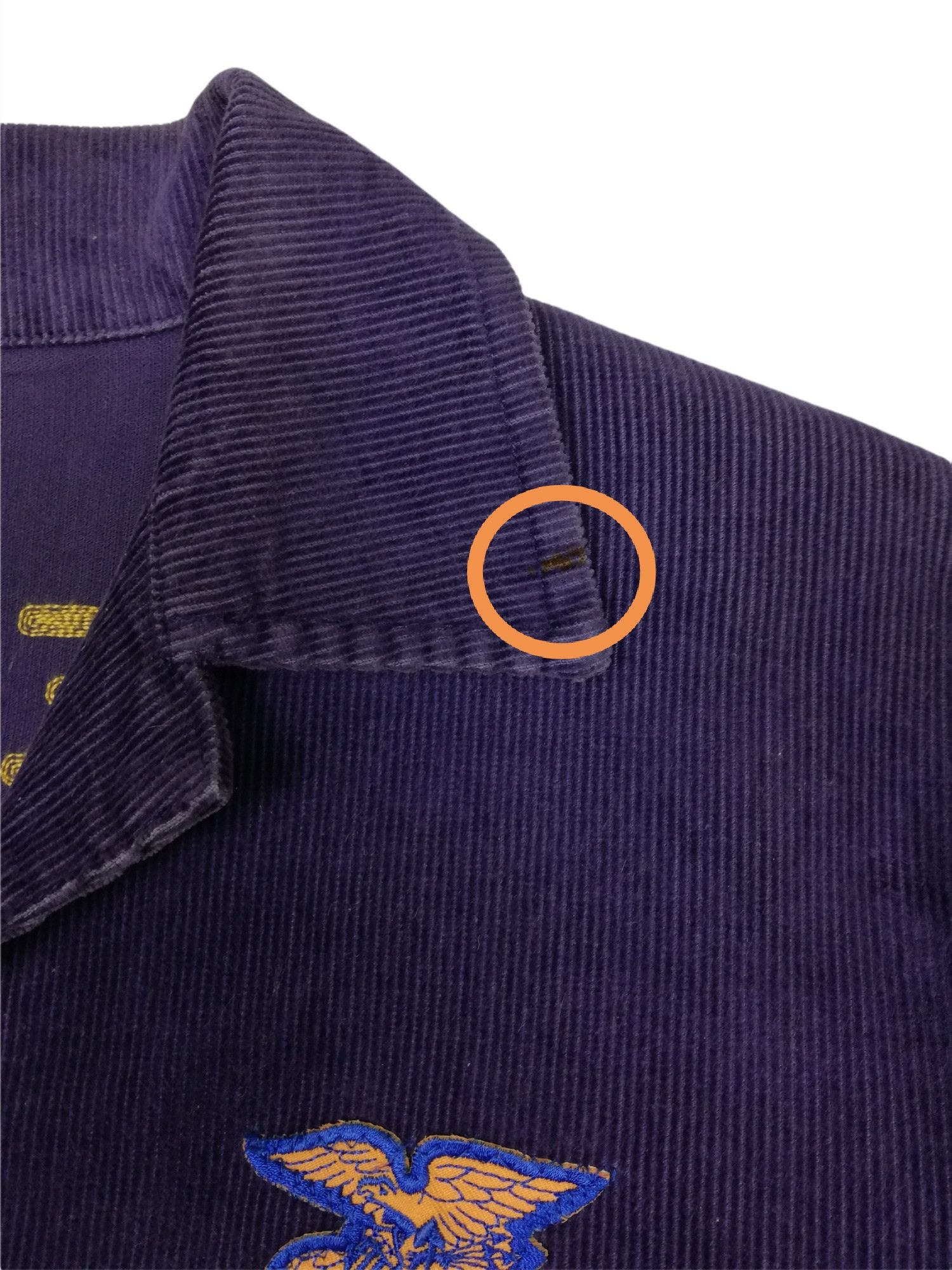 Vintage 🔥Agricultural FFA Education Corduroy Jacket Chain Stitched Size US L / EU 52-54 / 3 - 8 Thumbnail
