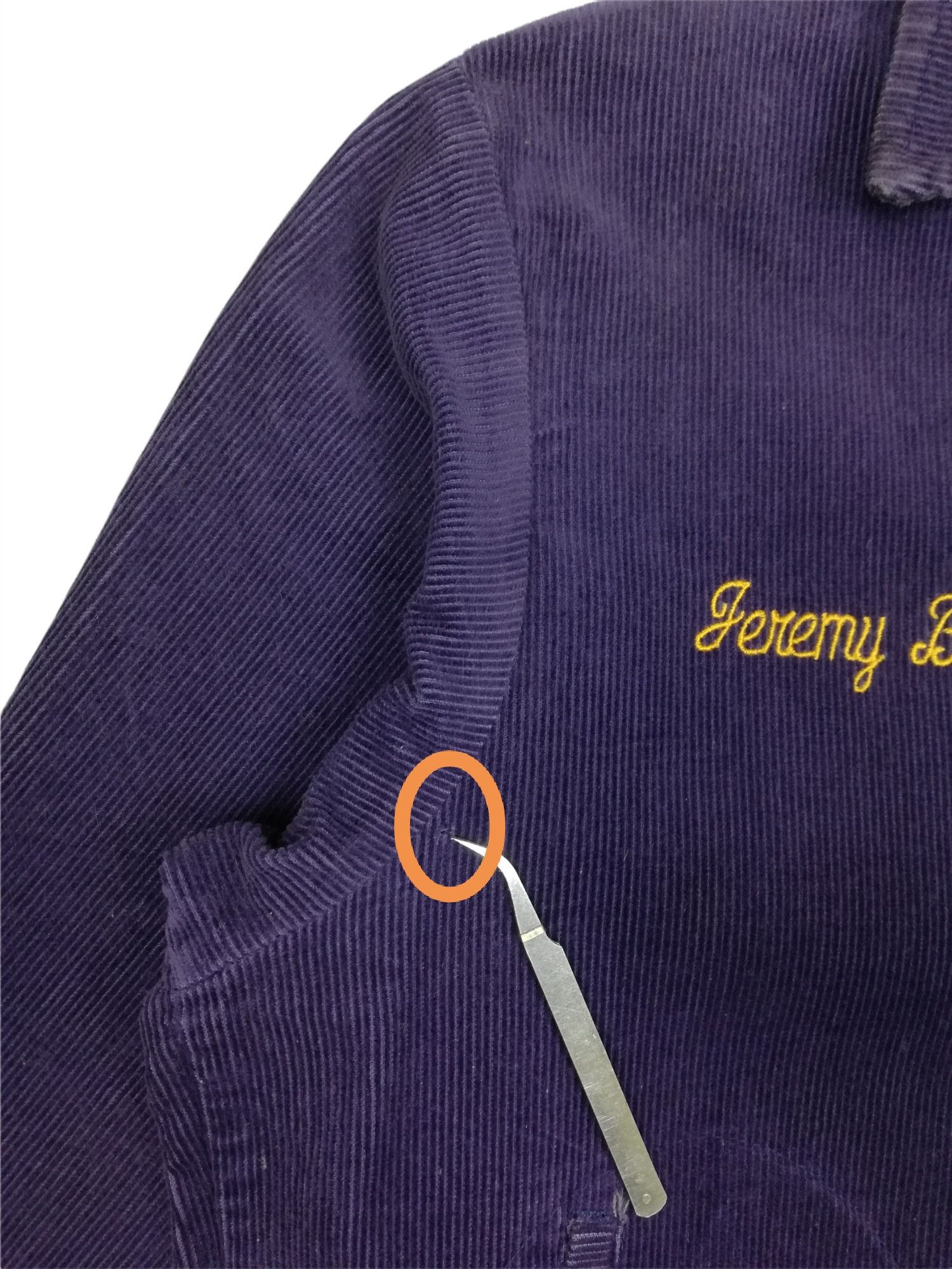 Vintage 🔥Agricultural FFA Education Corduroy Jacket Chain Stitched Size US L / EU 52-54 / 3 - 11 Thumbnail