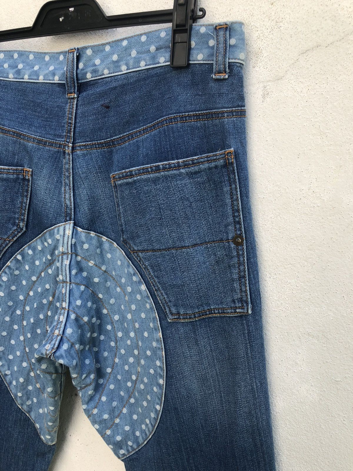 Frapbois Frapbois Japan Patched Denim Cropped Pant Size US 31 - 13 Thumbnail