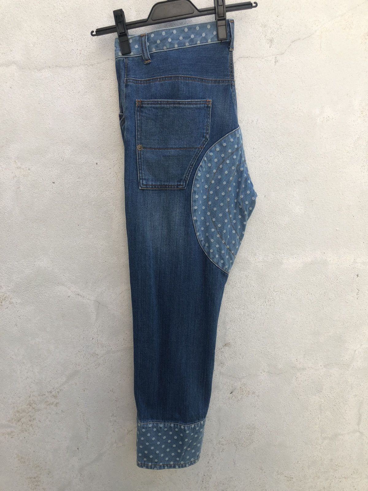 Frapbois Frapbois Japan Patched Denim Cropped Pant Size US 31 - 15 Thumbnail