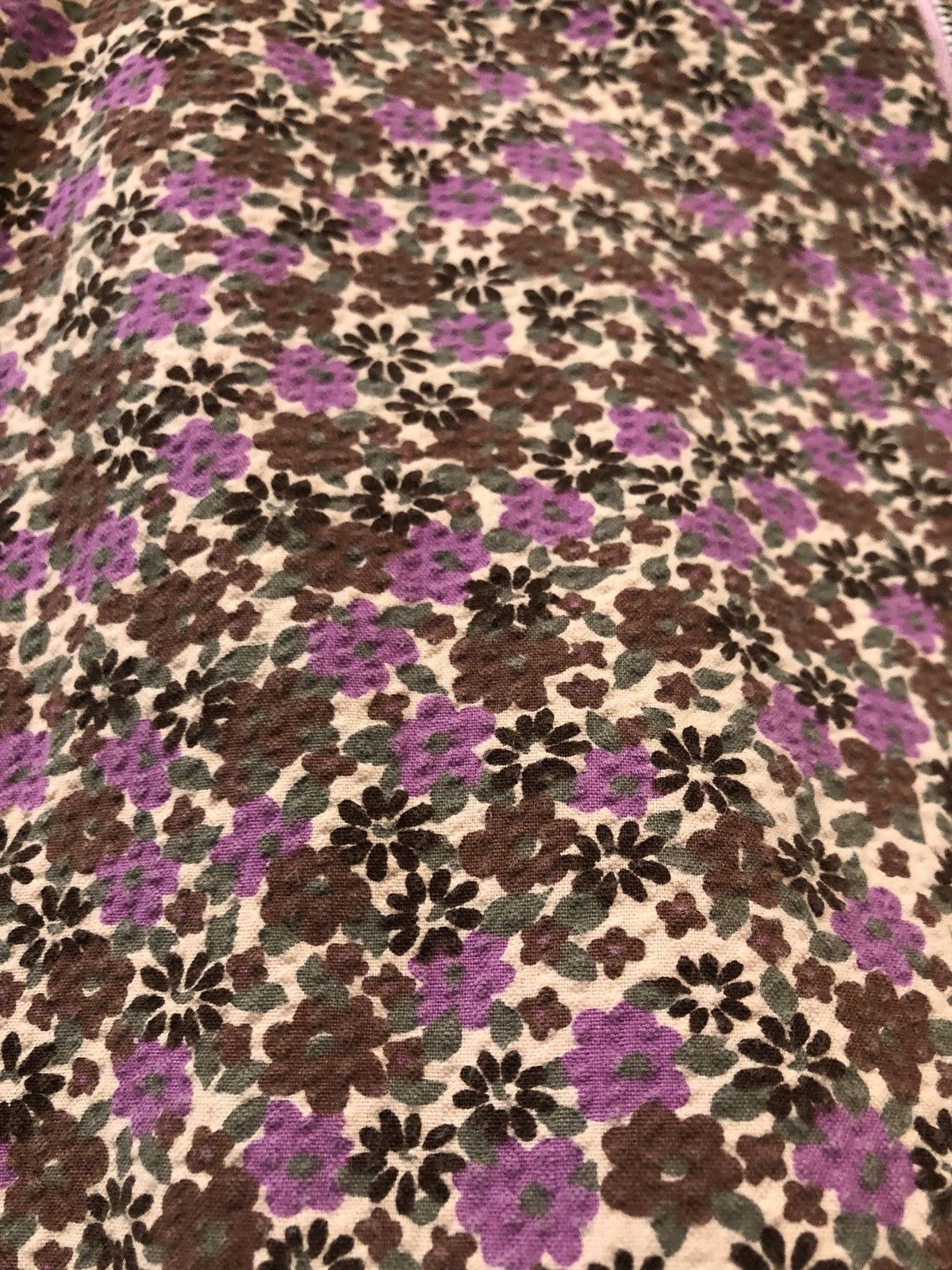 Japanese Brand × United Arrows United Arrows Japan Floral Flower Seer Sucker Cropped Cargo Size US 29 - 6 Thumbnail