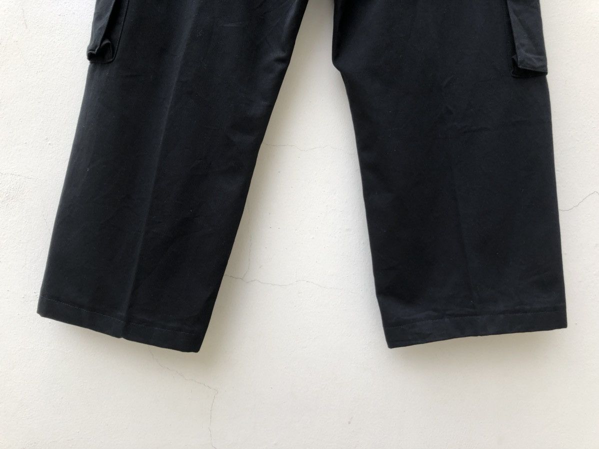 Japanese Brand Japan Brand Black Baggy Cargo Trouser Cropped Size US 32 / EU 48 - 8 Thumbnail