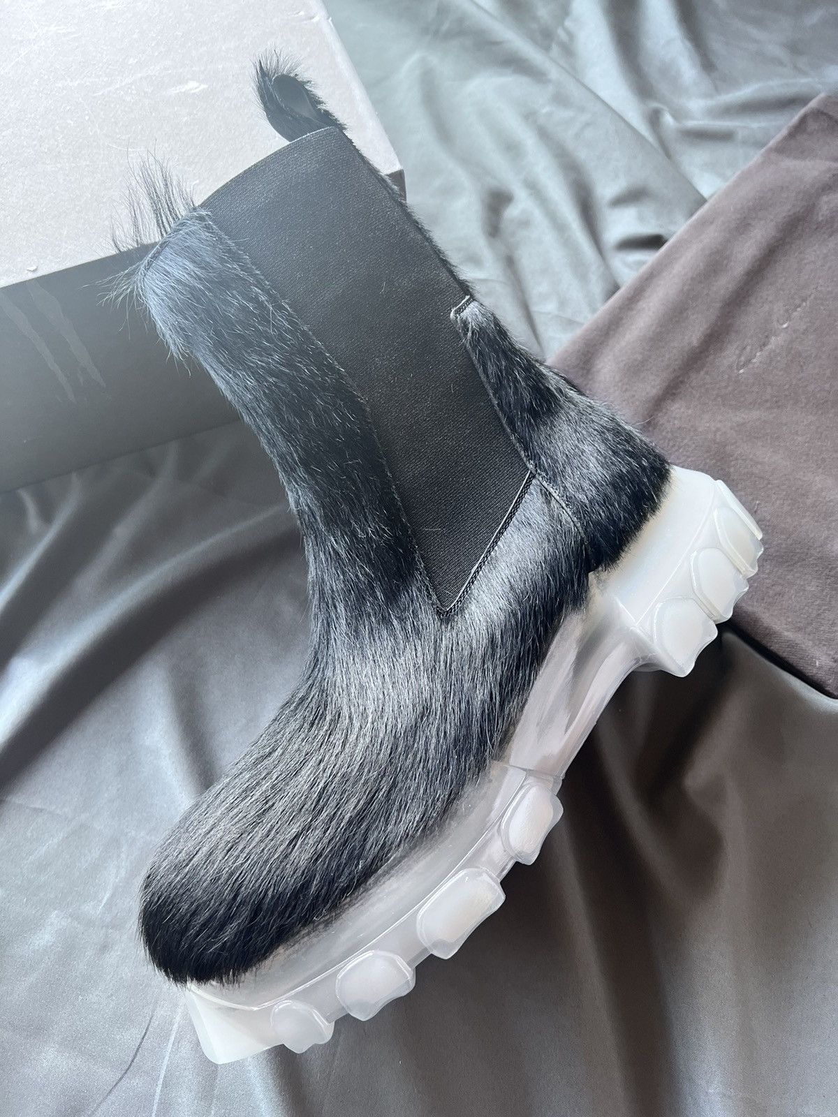 Rick Owens Rick owens beatle bozo tractor ponyhair size43 Size US 10 / EU 43 - 5 Thumbnail