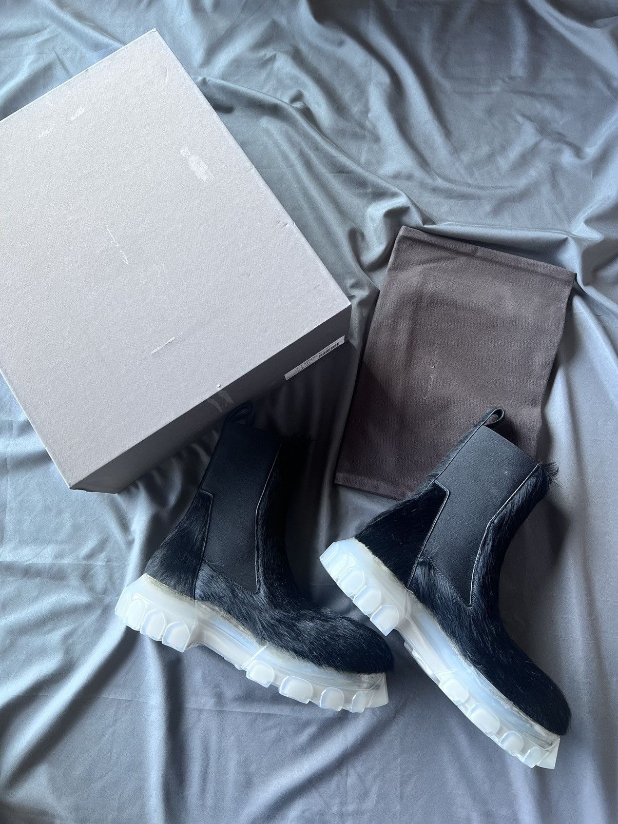 Rick Owens Rick owens beatle bozo tractor ponyhair size43 Size US 10 / EU 43 - 3 Thumbnail