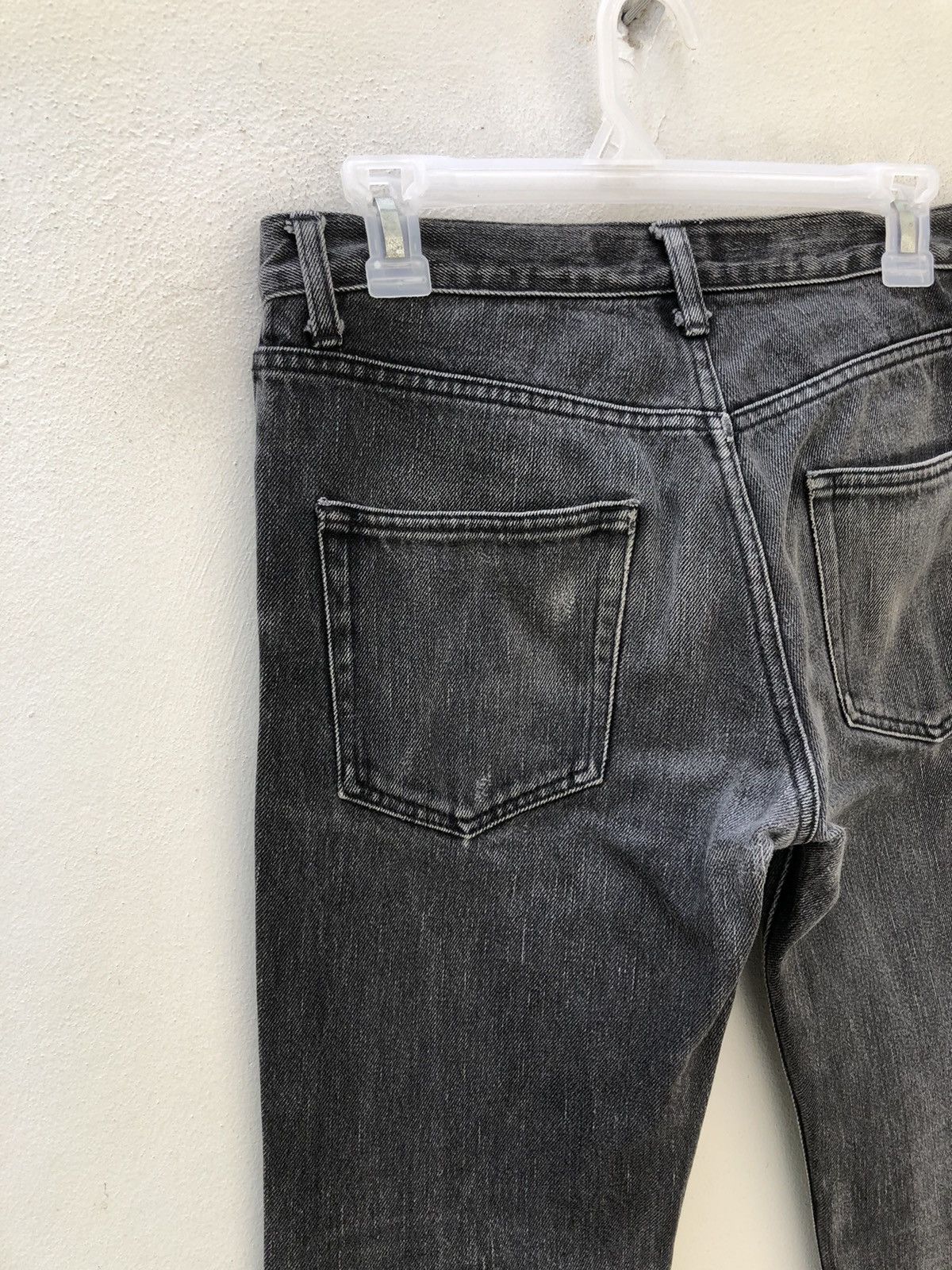 JOHN LAWRENCE SULLIVAN John Lawrence Sullivan Japan Fade Black Cropped Denim Jeans Size US 30 / EU 46 - 13 Thumbnail