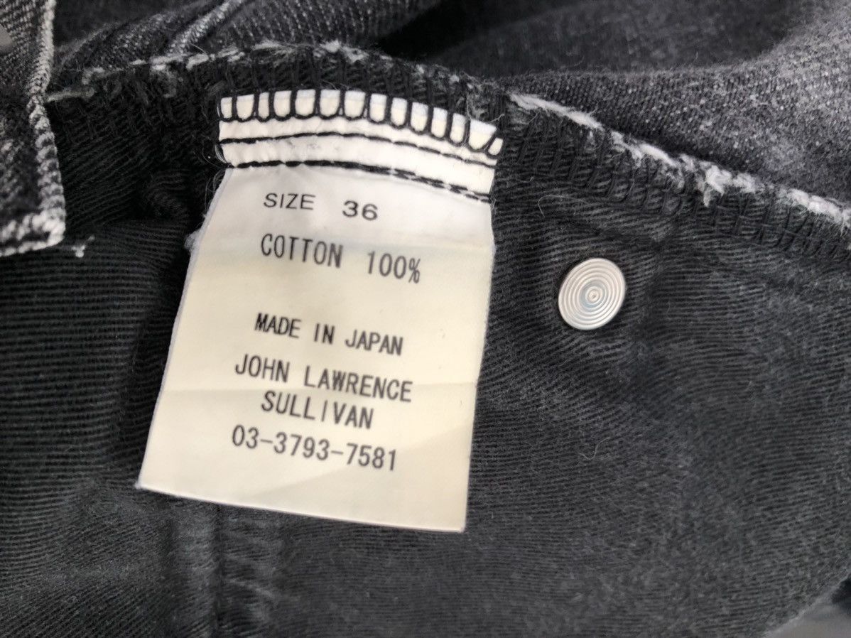 JOHN LAWRENCE SULLIVAN John Lawrence Sullivan Japan Fade Black Cropped Denim Jeans Size US 30 / EU 46 - 19 Thumbnail