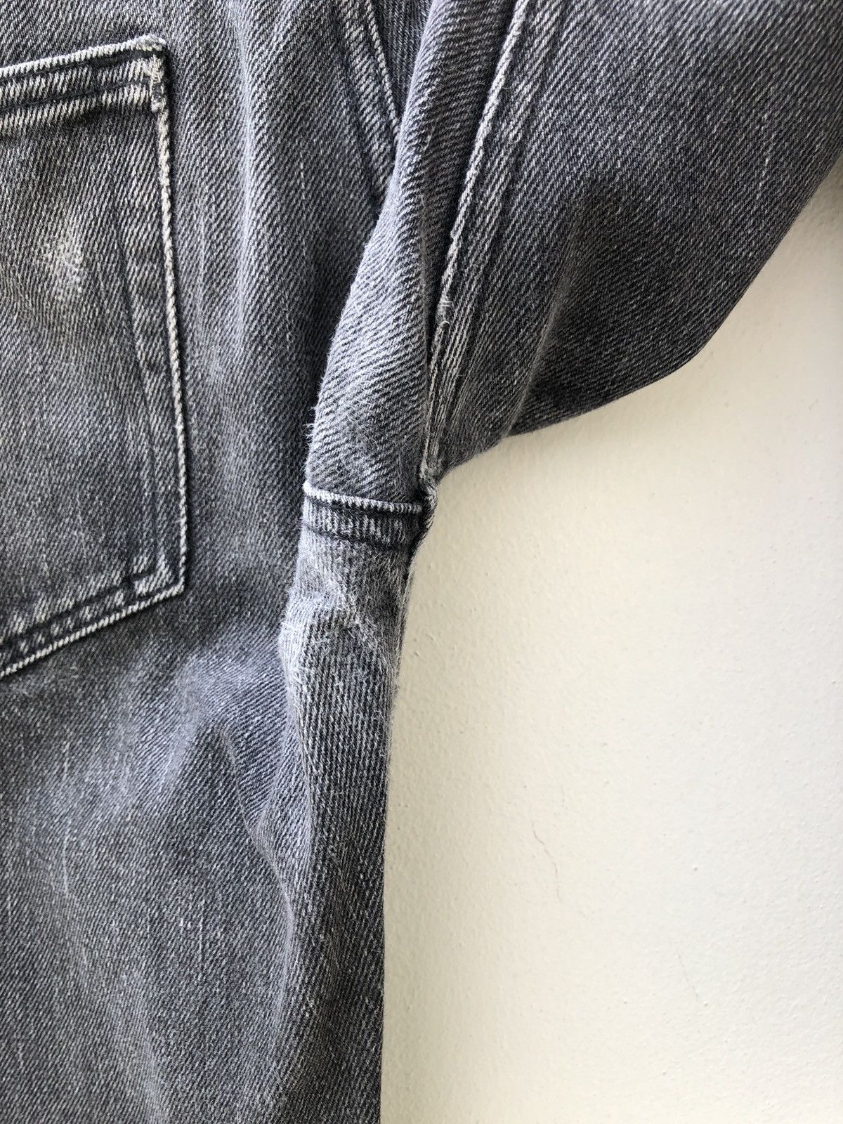 JOHN LAWRENCE SULLIVAN John Lawrence Sullivan Japan Fade Black Cropped Denim Jeans Size US 30 / EU 46 - 17 Thumbnail
