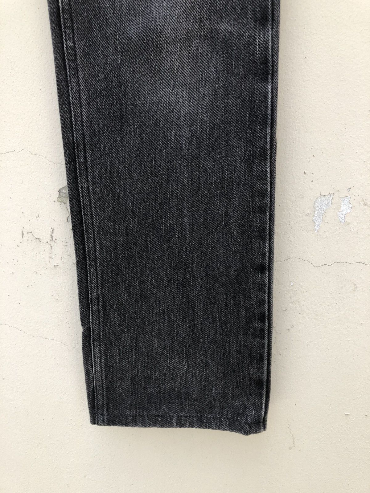 JOHN LAWRENCE SULLIVAN John Lawrence Sullivan Japan Fade Black Cropped Denim Jeans Size US 30 / EU 46 - 9 Thumbnail