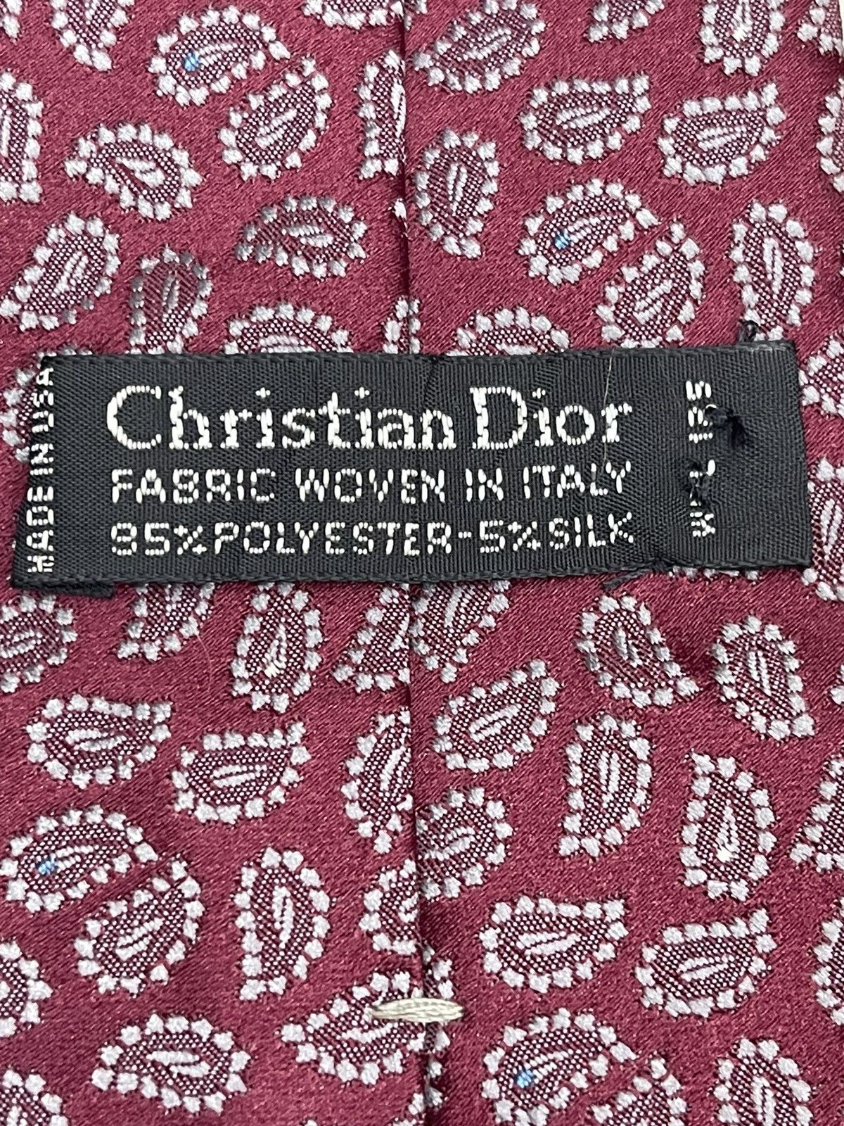 Christian Dior Monsieur CHRISTIAN DIOR LUXURY SILK TIE Size ONE SIZE - 5 Thumbnail